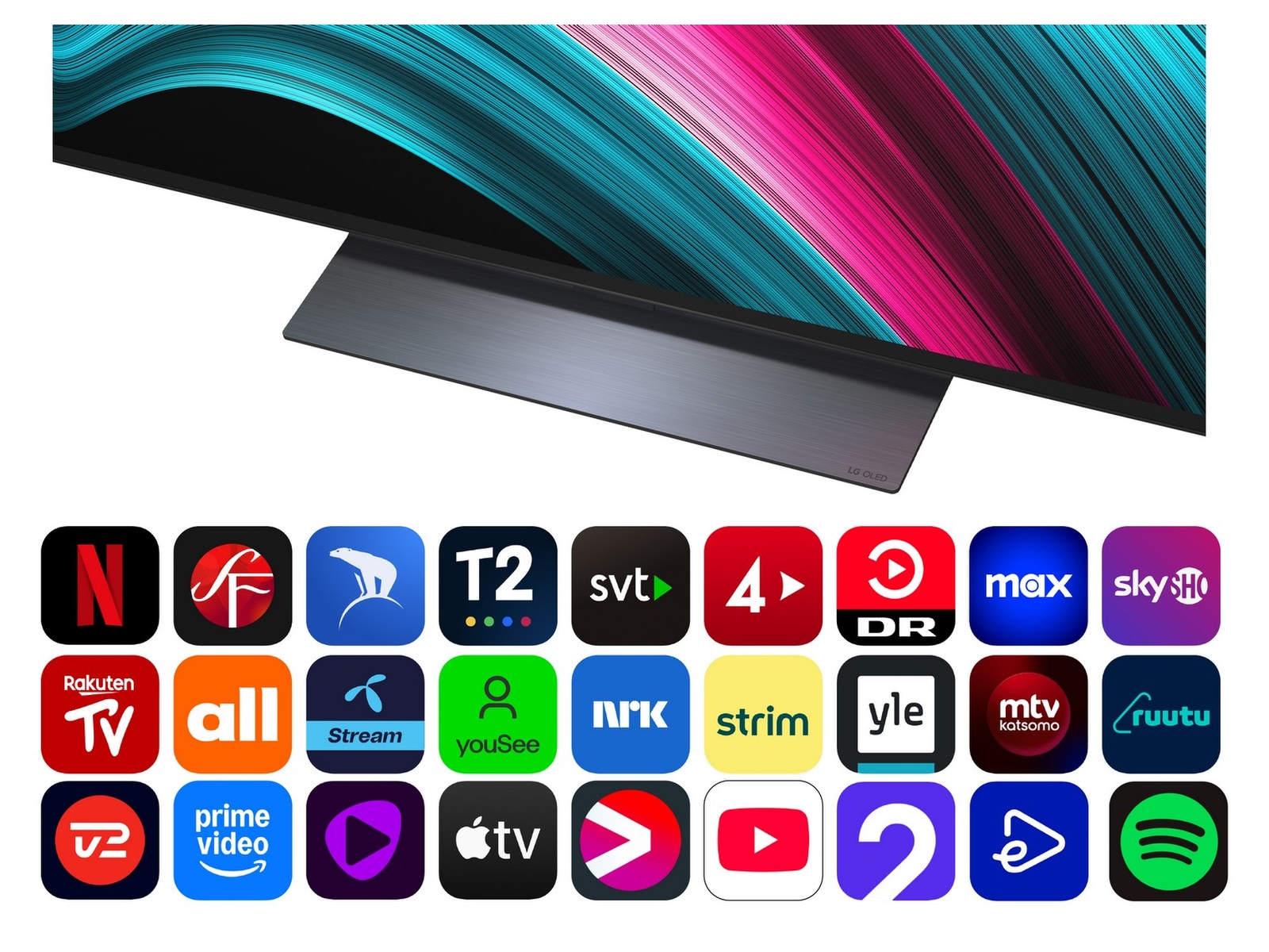 LG 48" C5 AI 4K OLED Smart TV (2025) 20 - 49 tums TV