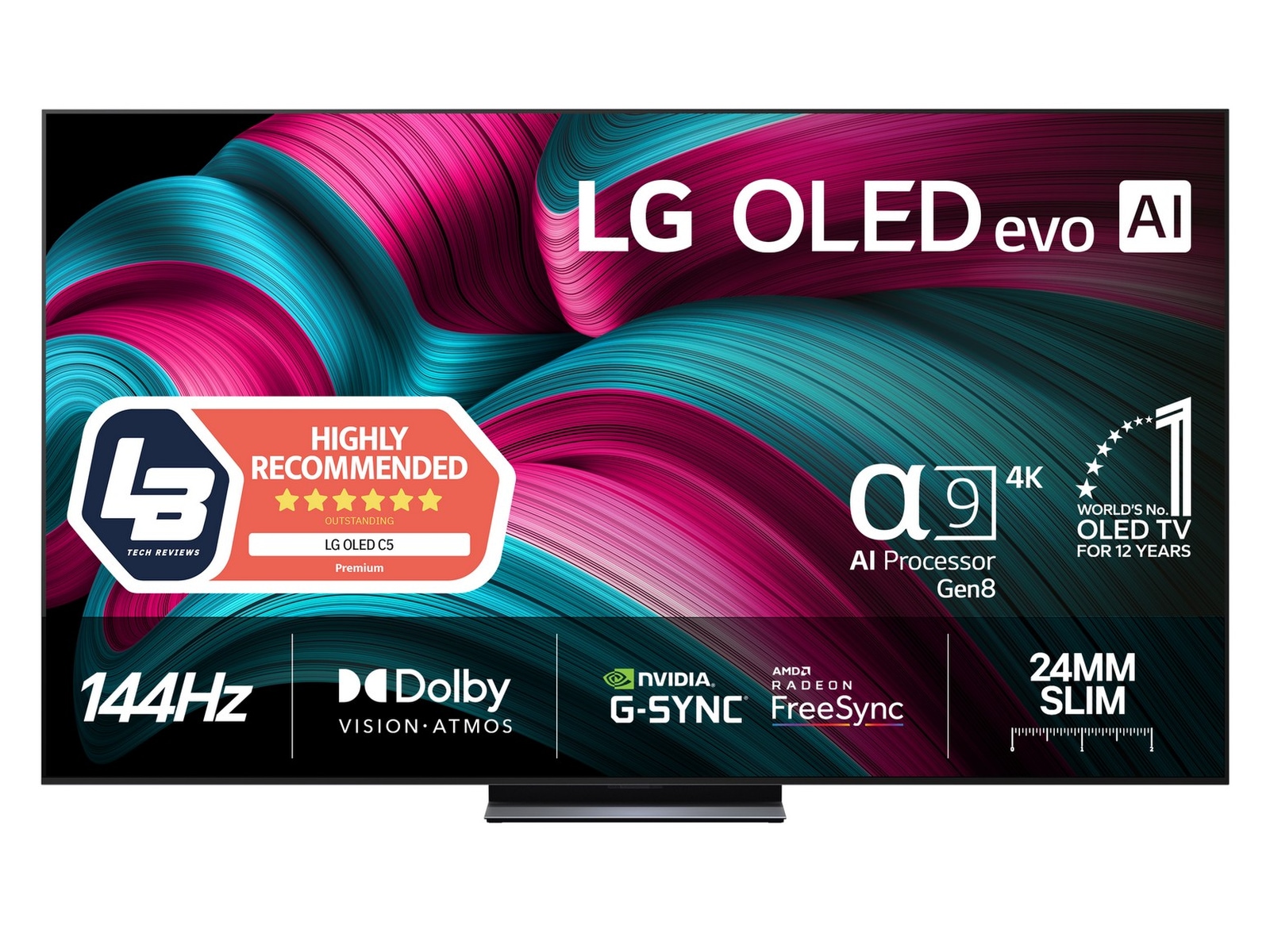 LG 83" C5 AI 4K OLED Smart TV (2025) Över 80 tums TV