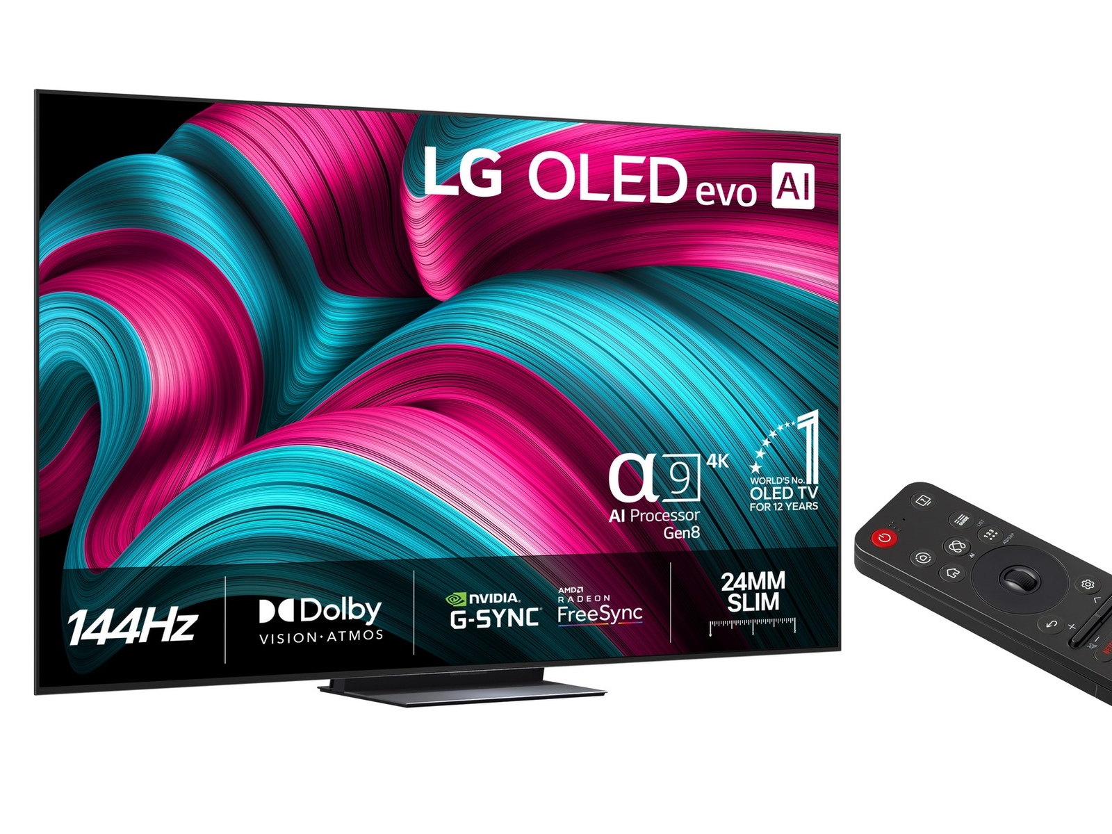 LG 83" C5 AI 4K OLED Smart TV (2025) Över 80 tums TV