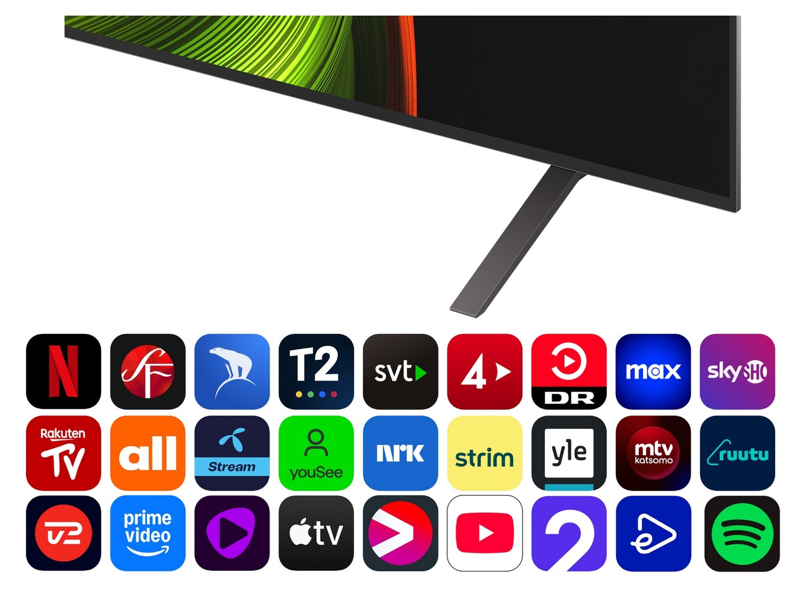 LG 77" B5 AI 4K OLED Smart TV (2025) 70 - 79 tums TV