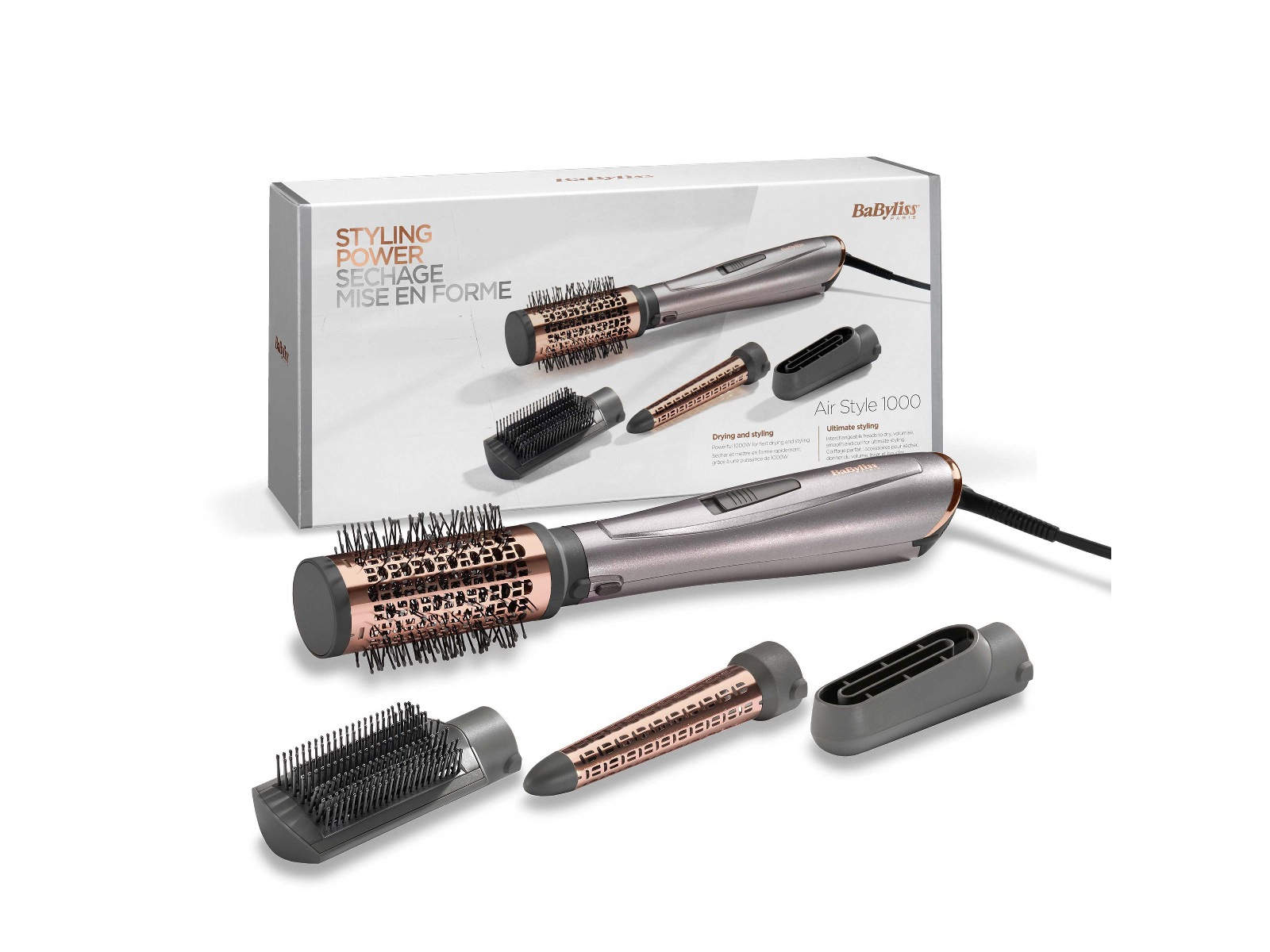 BaByliss Air Style 1000 Varmluftsborste Hårvård & styling