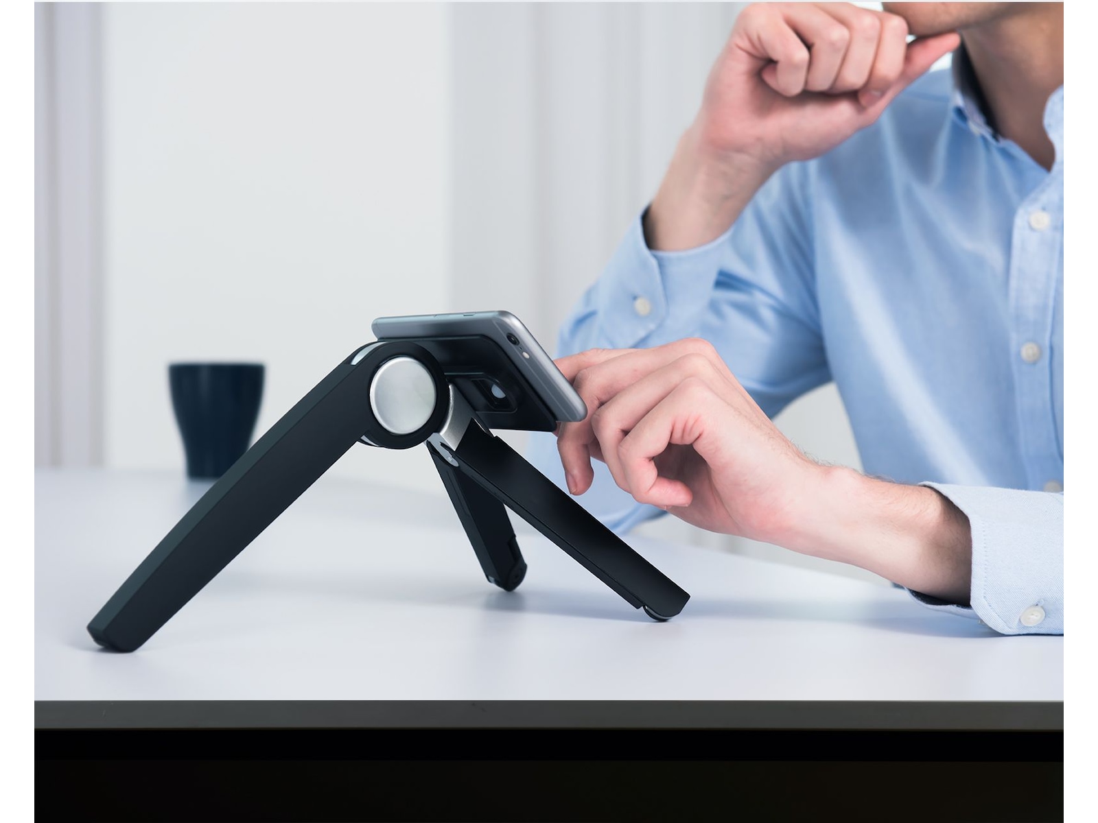 Kenson Spider surfplatta och bärbar stativ (vit) Laptopstativ