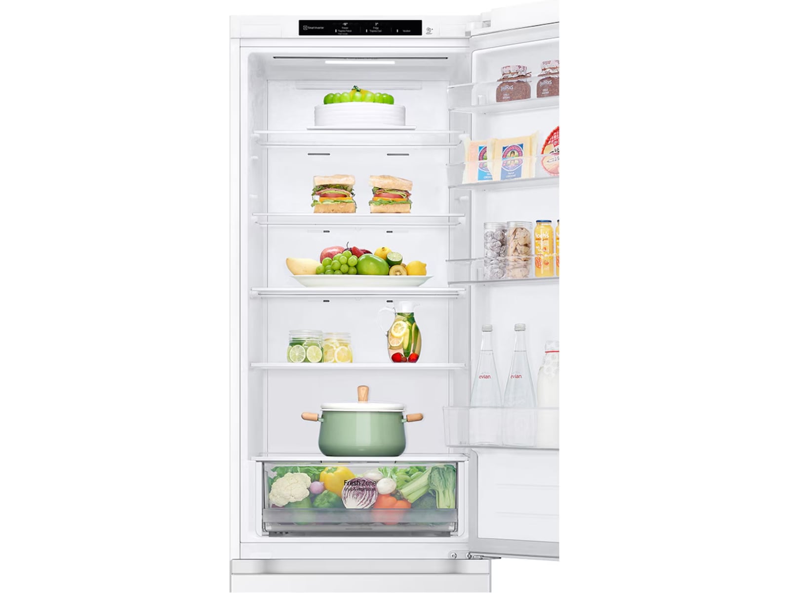 LG GBV22L0ESW kombiskåp (vit) Kyl & frys kombiskåp