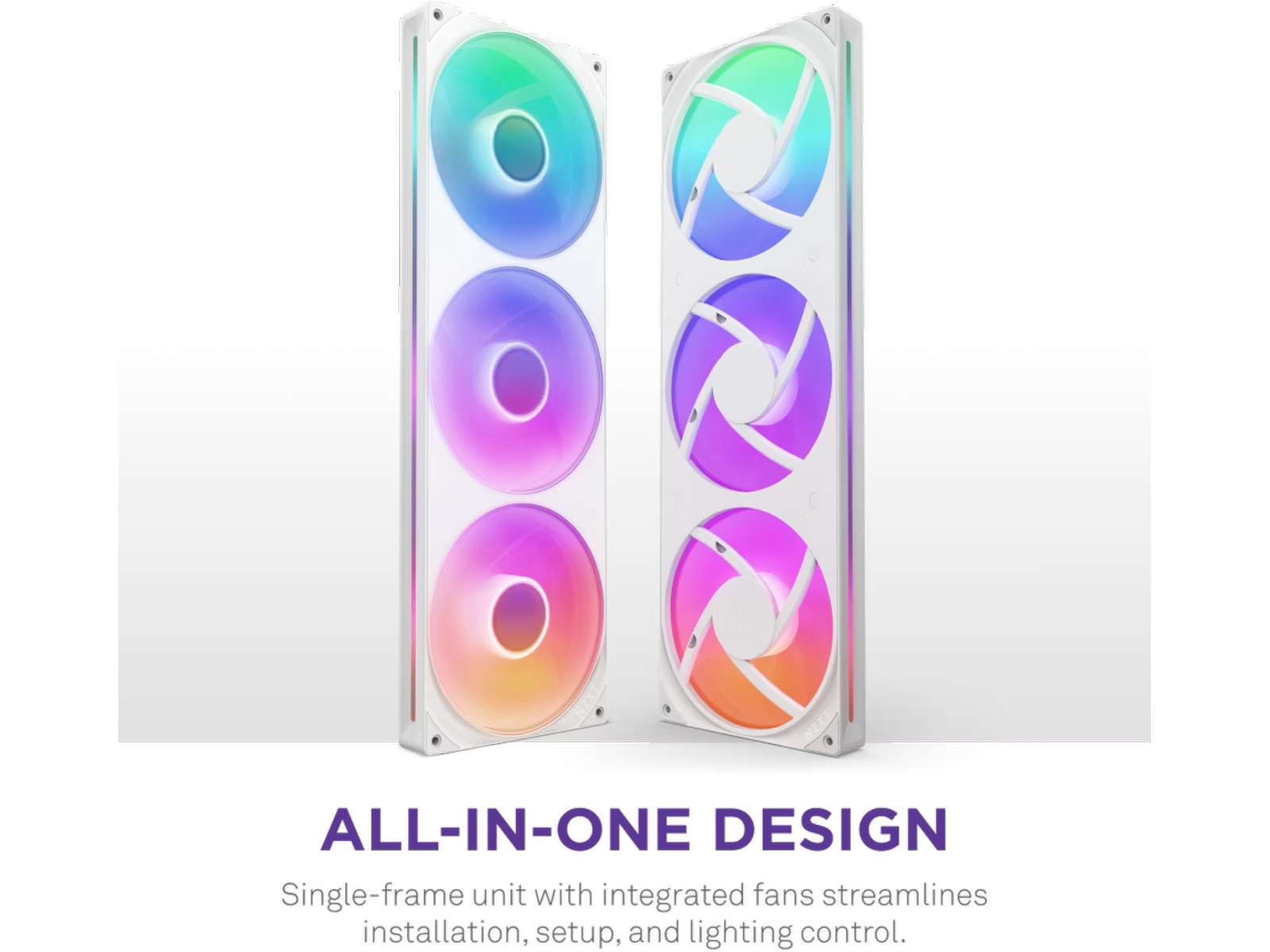 NZXT F420 RGB Core Kylare (vit) CPU - Vattenkylning