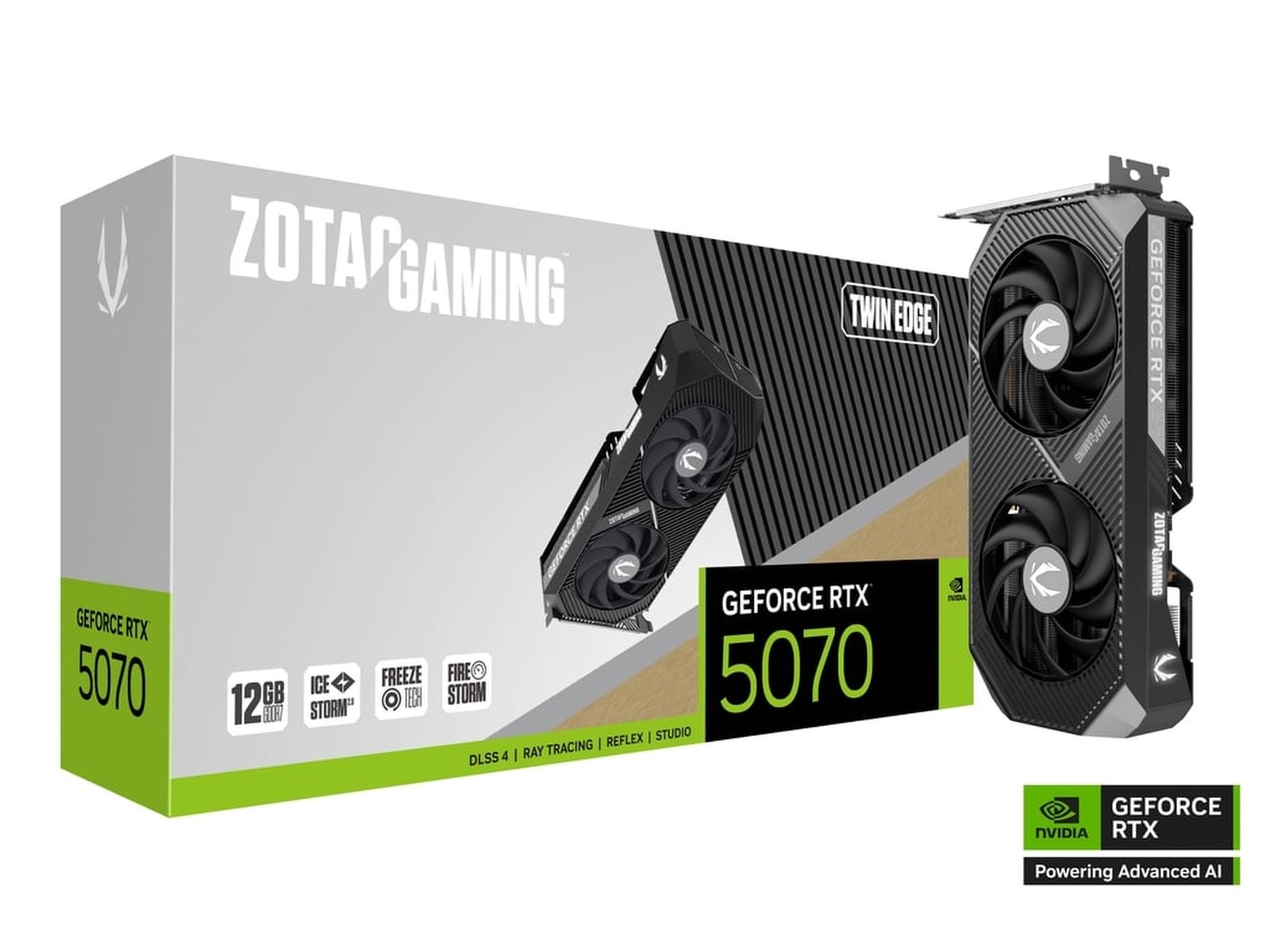 Zotac Gaming GeForce RTX 5070 Twin Edge Grafikkort