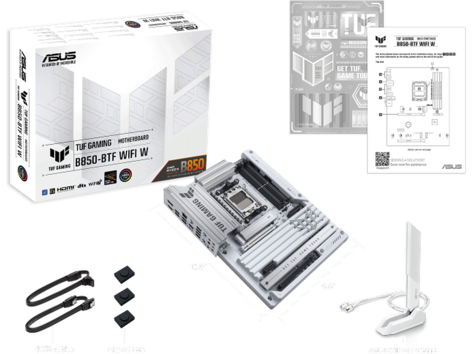ASUS TUF GAMING B850-BTF WIFI W Moderkort AMD Socket