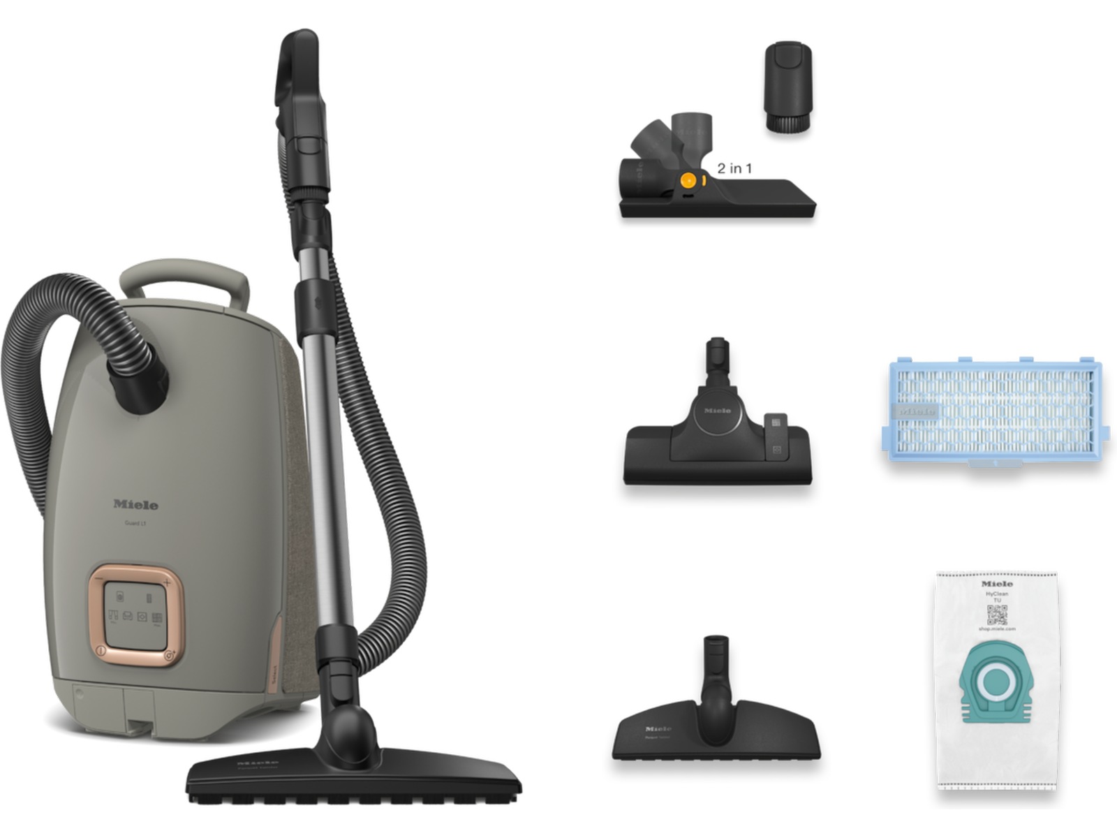 Miele Guard L1 Select golvdammsugare (grå) Dammsugare