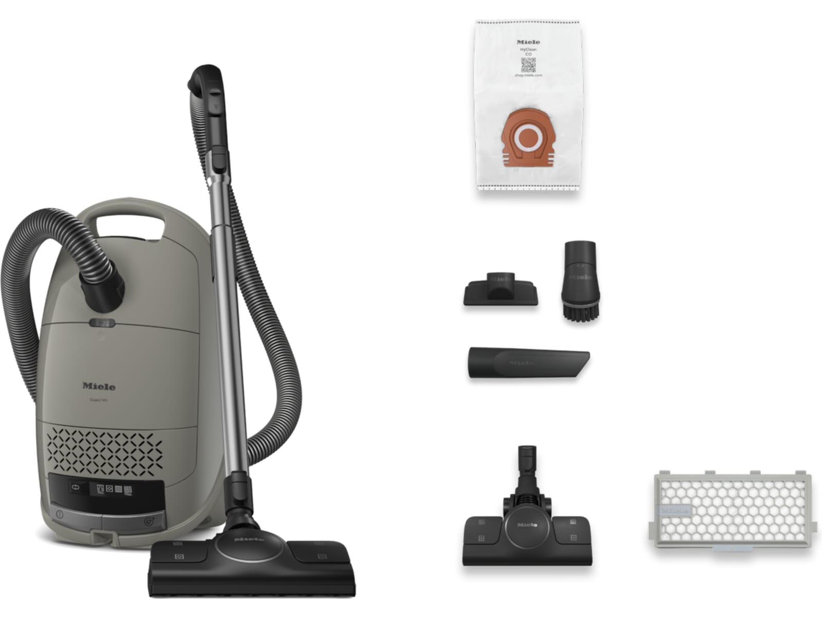 Miele Guard M1 Silence Golvdammsugare (grå) Dammsugare