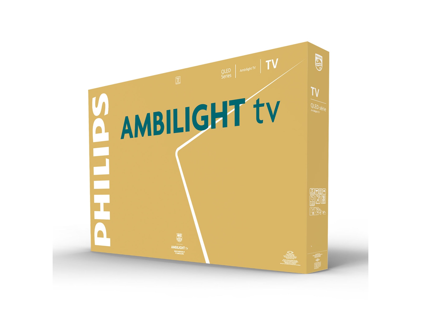 Philips 43" PUS8550/12QLED Smart Ambilight TV (2025) 20 - 49 tums TV