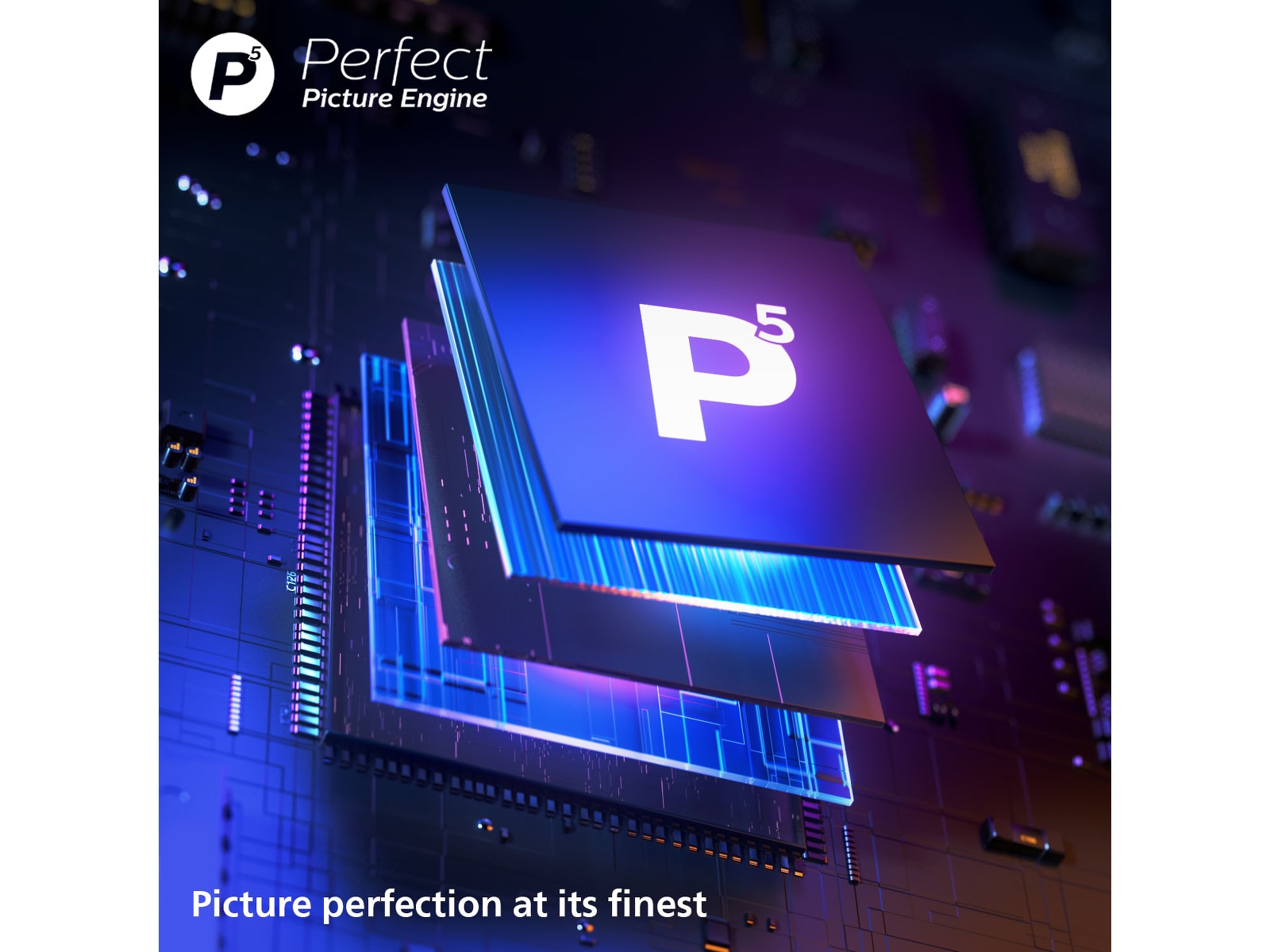 Philips 75" MLED810/12 QD Smart MiniLed TV (2025) 70 - 79 tums TV