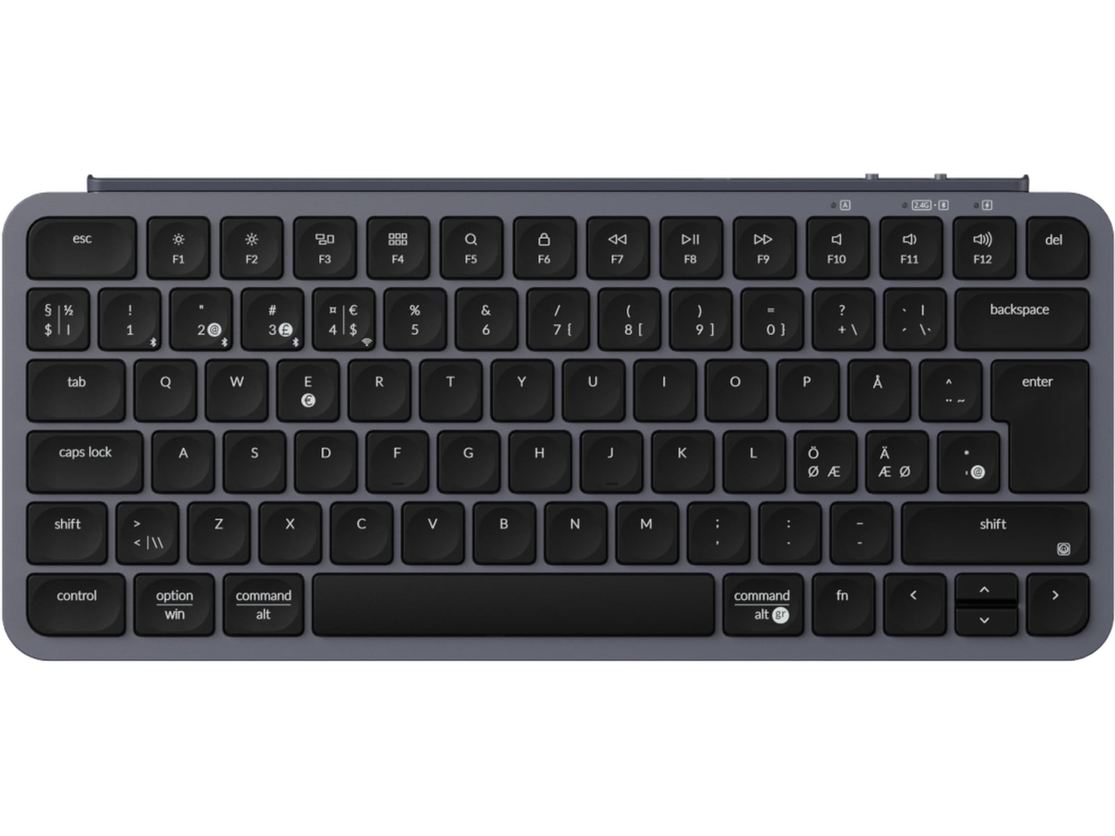Keychron B1 Pro Ultra-Slim 75% Trådlös Tangentbord Tangentbord