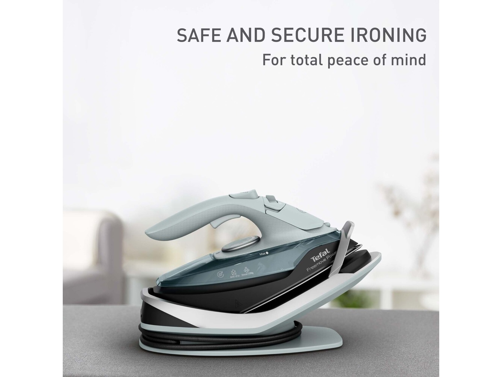 Tefal Freemove sladdlöst strykjärn Strykjärn