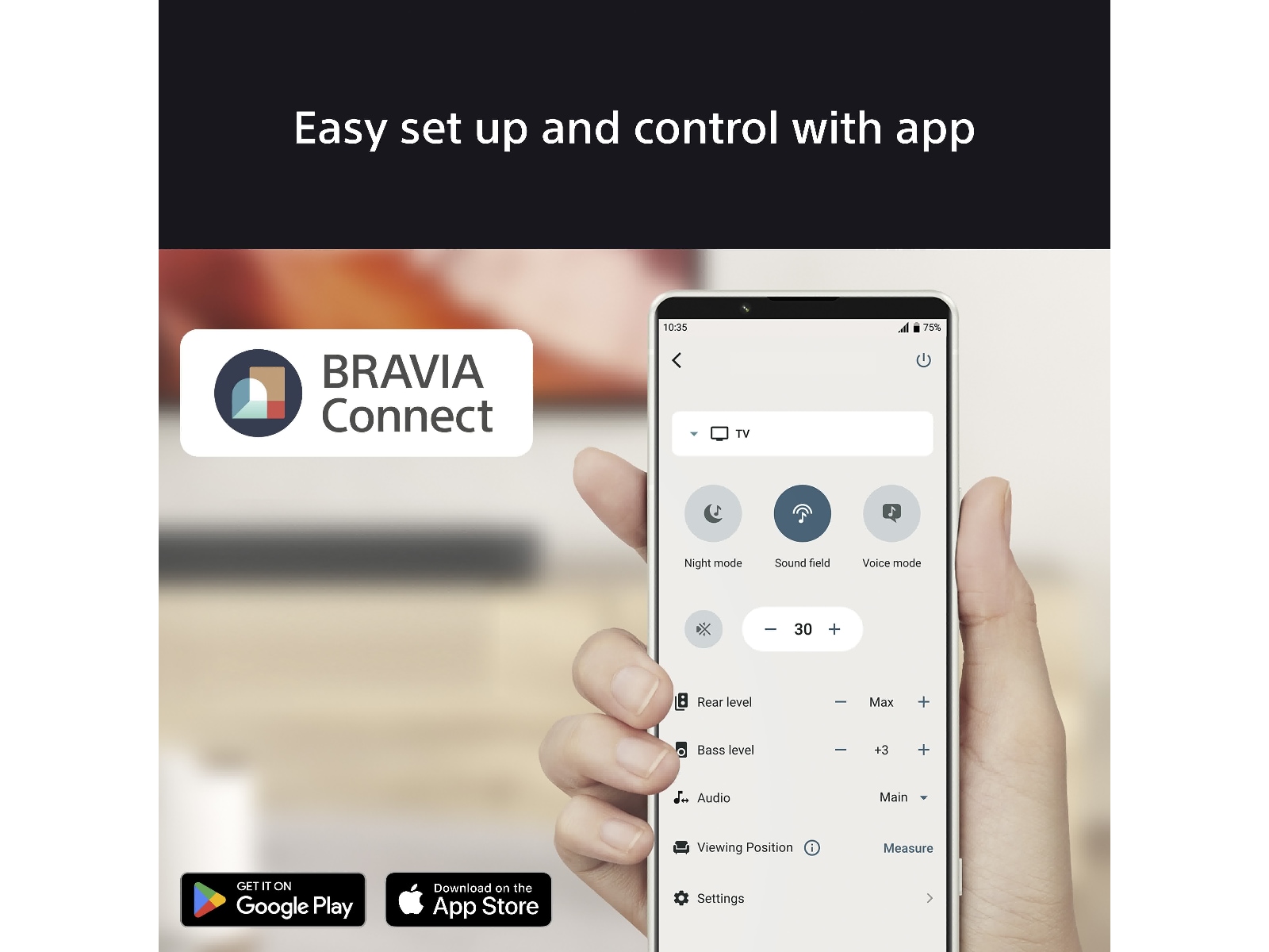 Sony BRAVIA Theater Sub 7 trådlös subwoofer Subwoofer