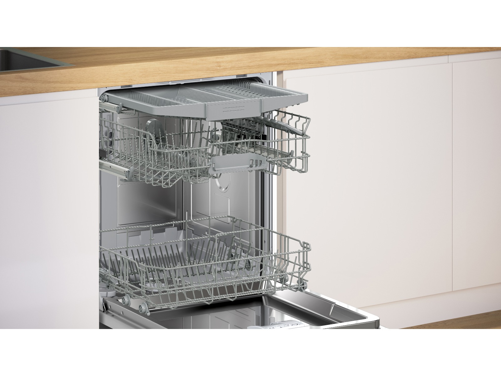 Bosch Serie 2 SMU2HVW02S Diskmaskin (vit) Underbyggd diskmaskin