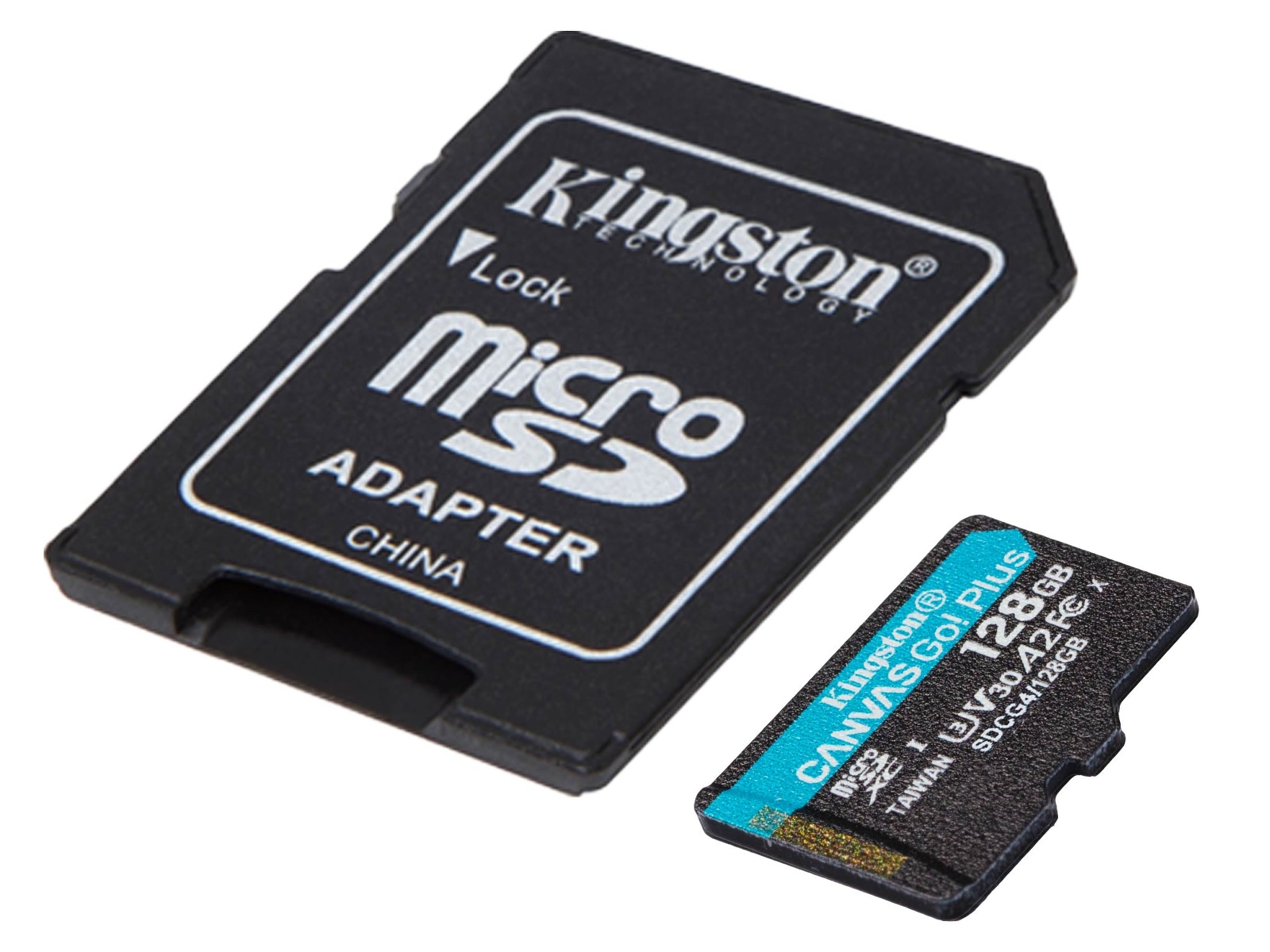 Kingston Canvas Go! Plus microSD 128GB Minneskort