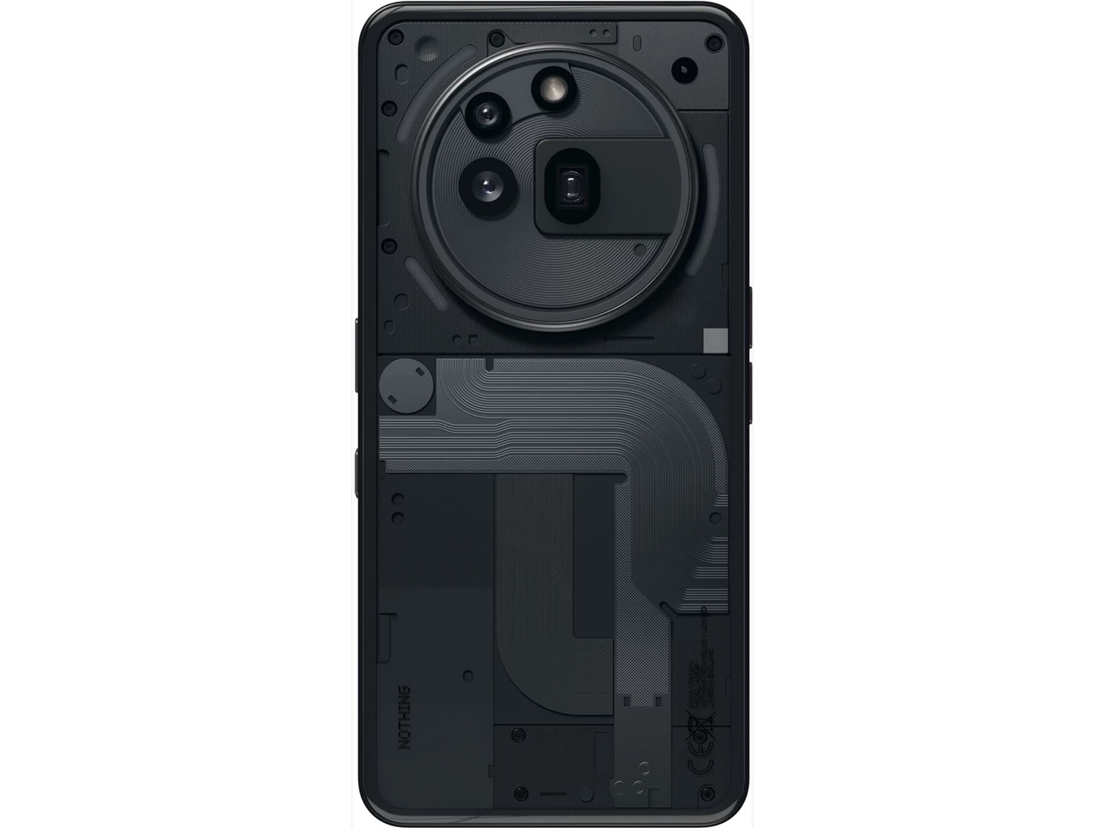 Nothing Phone (3a) Pro 12+256GB (svart) Mobiltelefoner