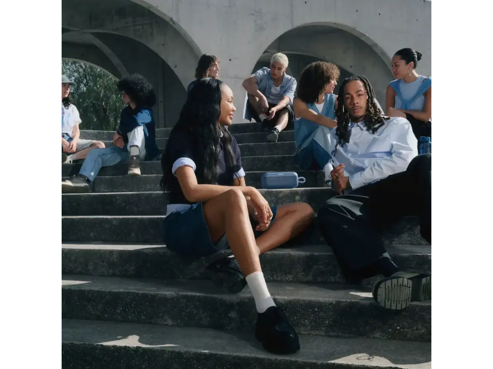 Bose Soundlink Plus bärbar högtalare (Blue Dusk) Trådlös / Bluetooth högtalare