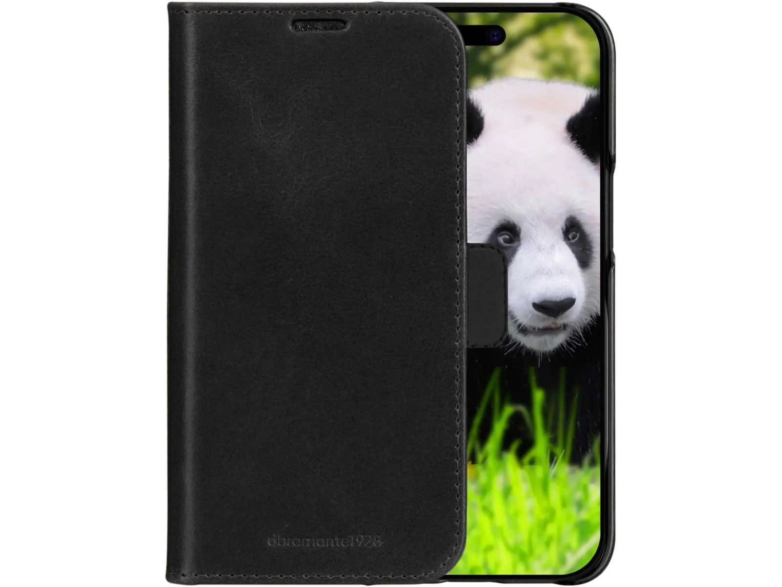 dbramante1928 iPhone 16e Lynge 2-i-1 plånboksfodral (svart) Skydd