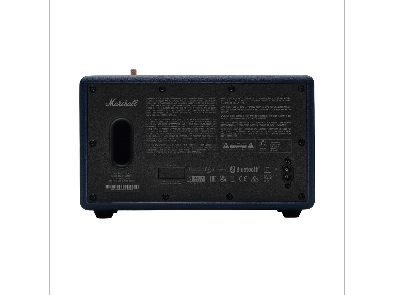 Marshall Acton III Trådlös bluetooth högtalare (midnight blue) Trådlös / Bluetooth högtalare