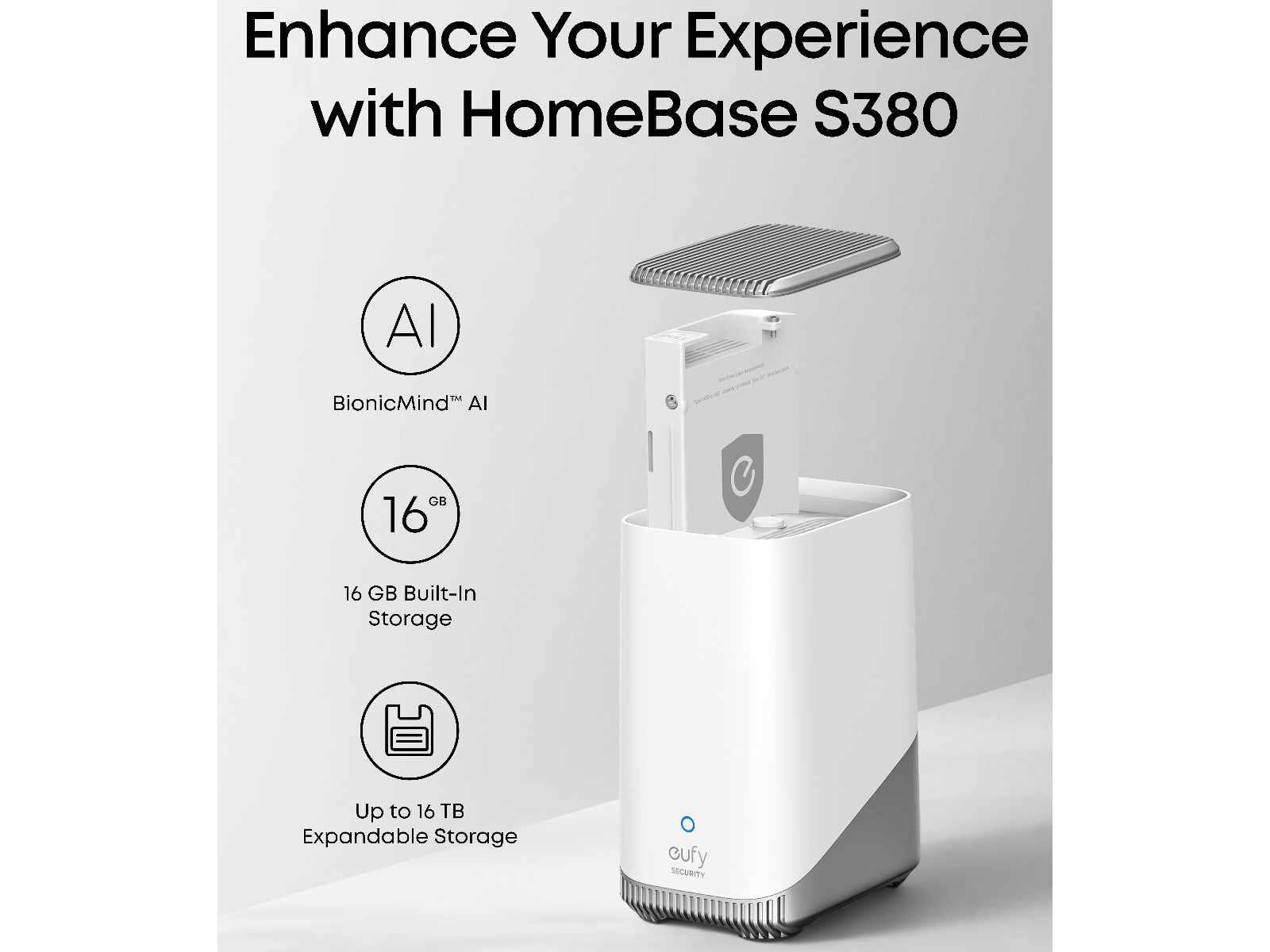 Eufy EufyCam 2x E40 säkerhetskamera (HomeBase S380) Övervakningskamera