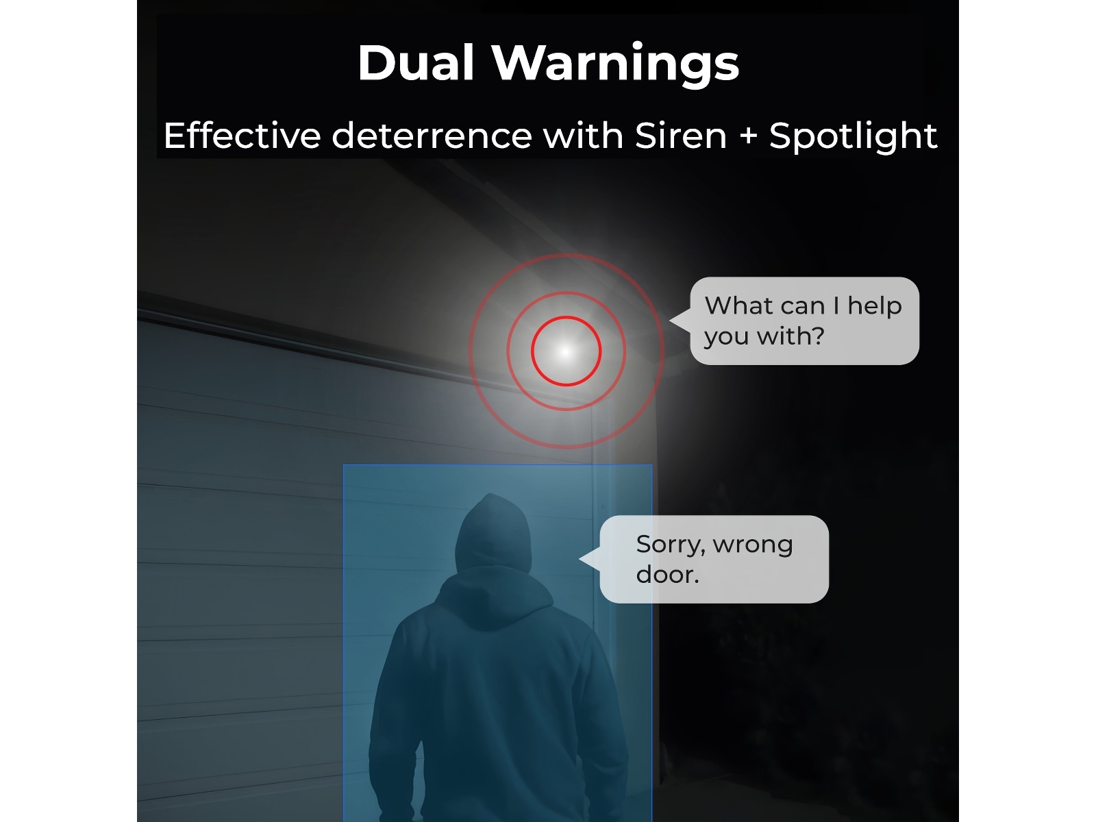 Reolink E1 Outdoor WiFi övervakningskamera utomhus (svart) Övervakningskamera