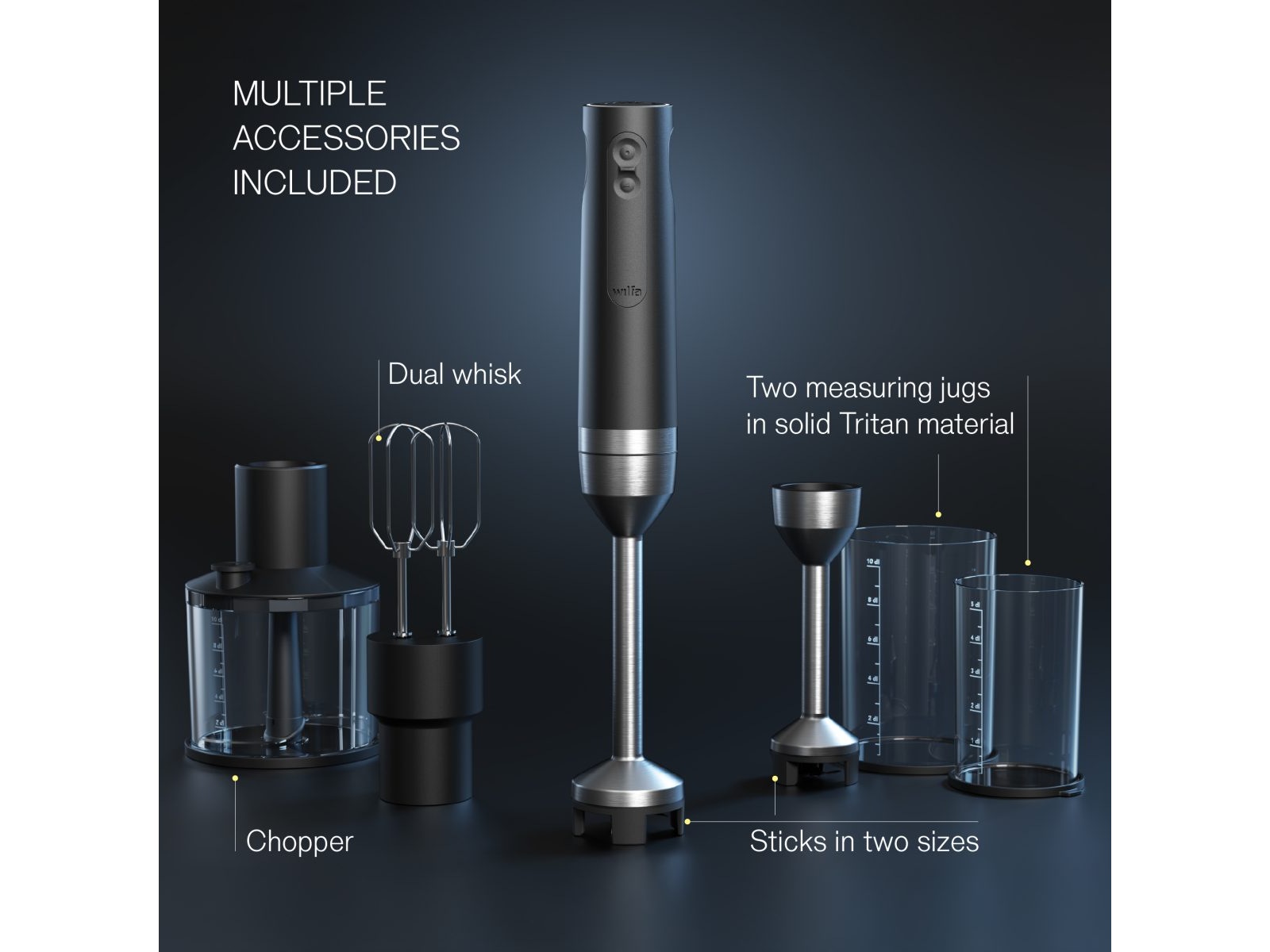 Wilfa Prostick Stavmixer IM4B-1000FP Stavmixers & elvispar