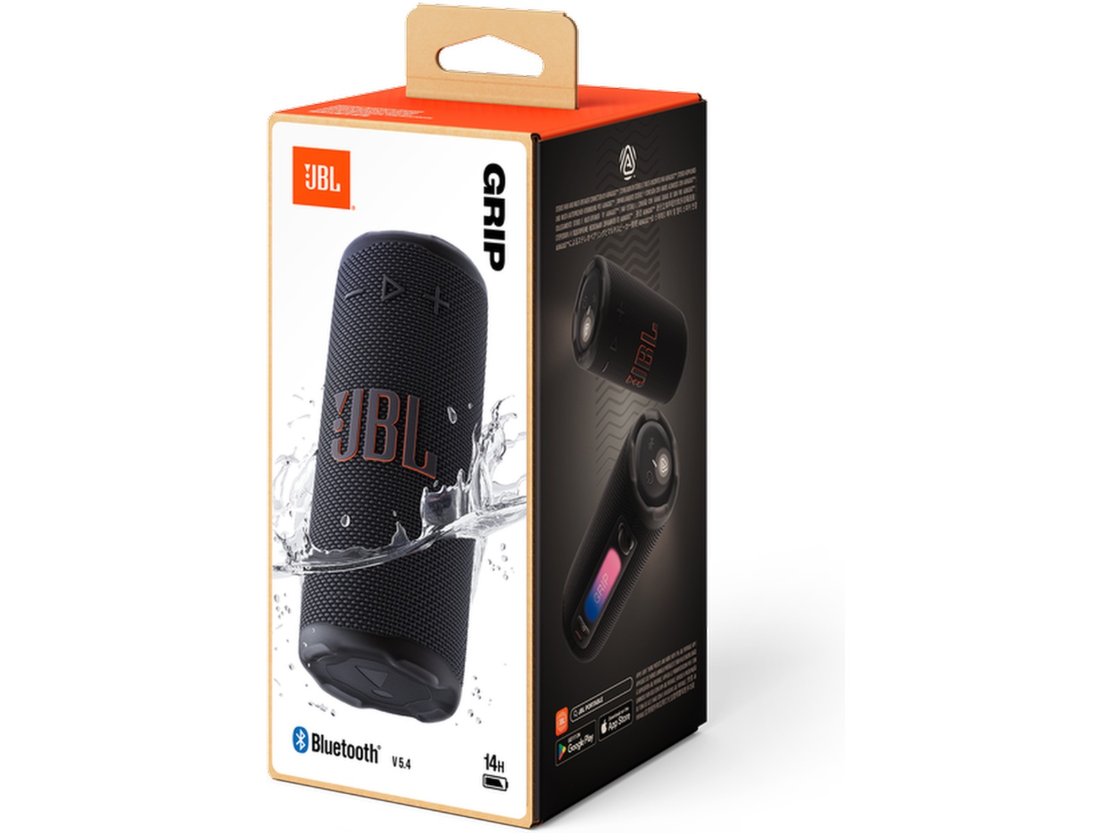 JBL Grip trådlös Bluetooth-högtalare (svart) Trådlös / Bluetooth högtalare