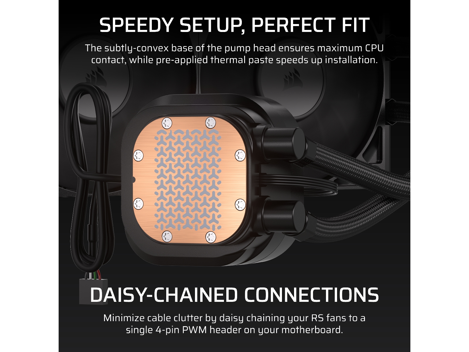 Corsair Nautilus 240 RS LCD Kylare (svart) CPU - Vattenkylning