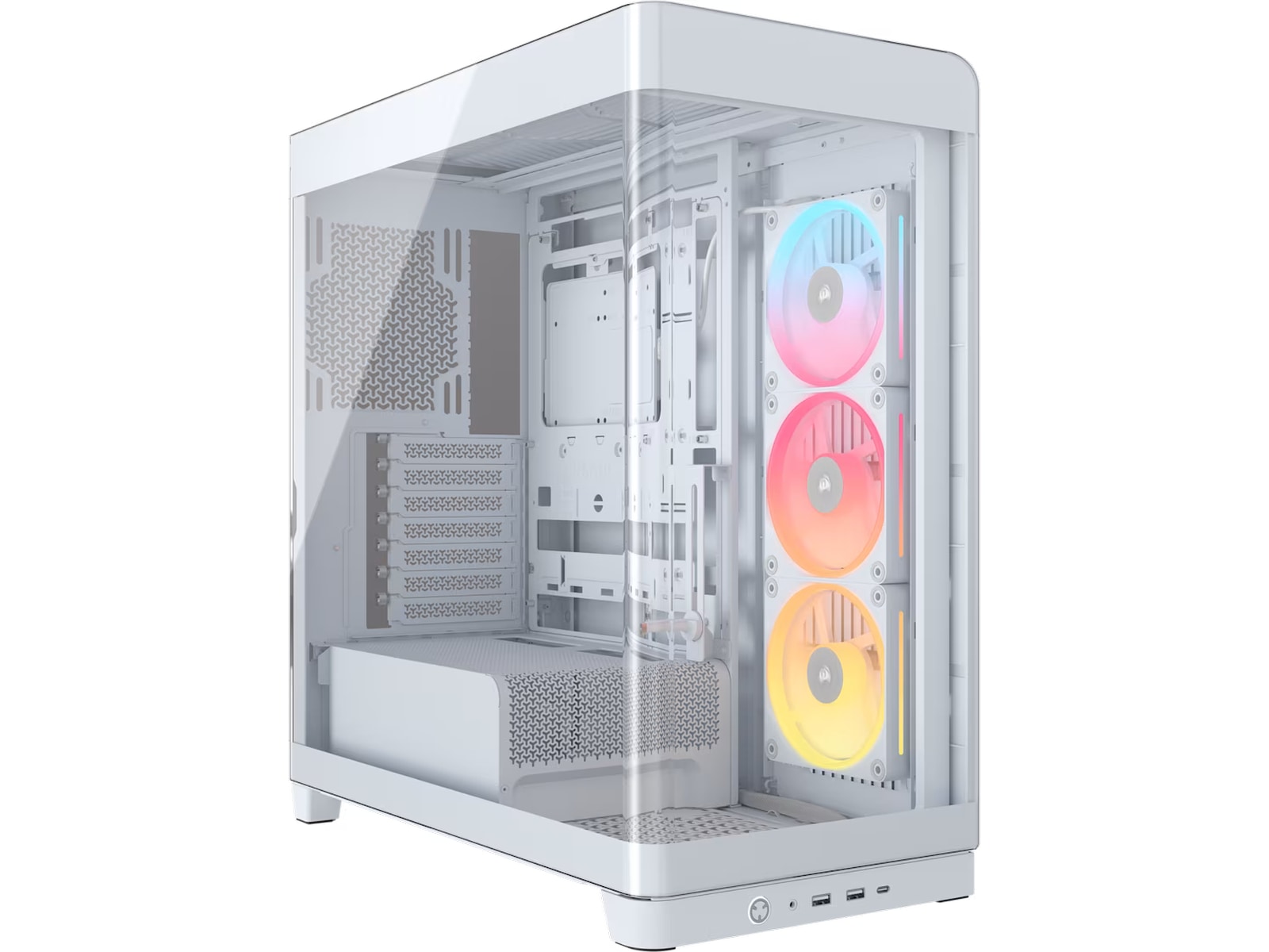 Corsair FRAME 4500X LX-R RGB Mid Tower (vit) Midi tower