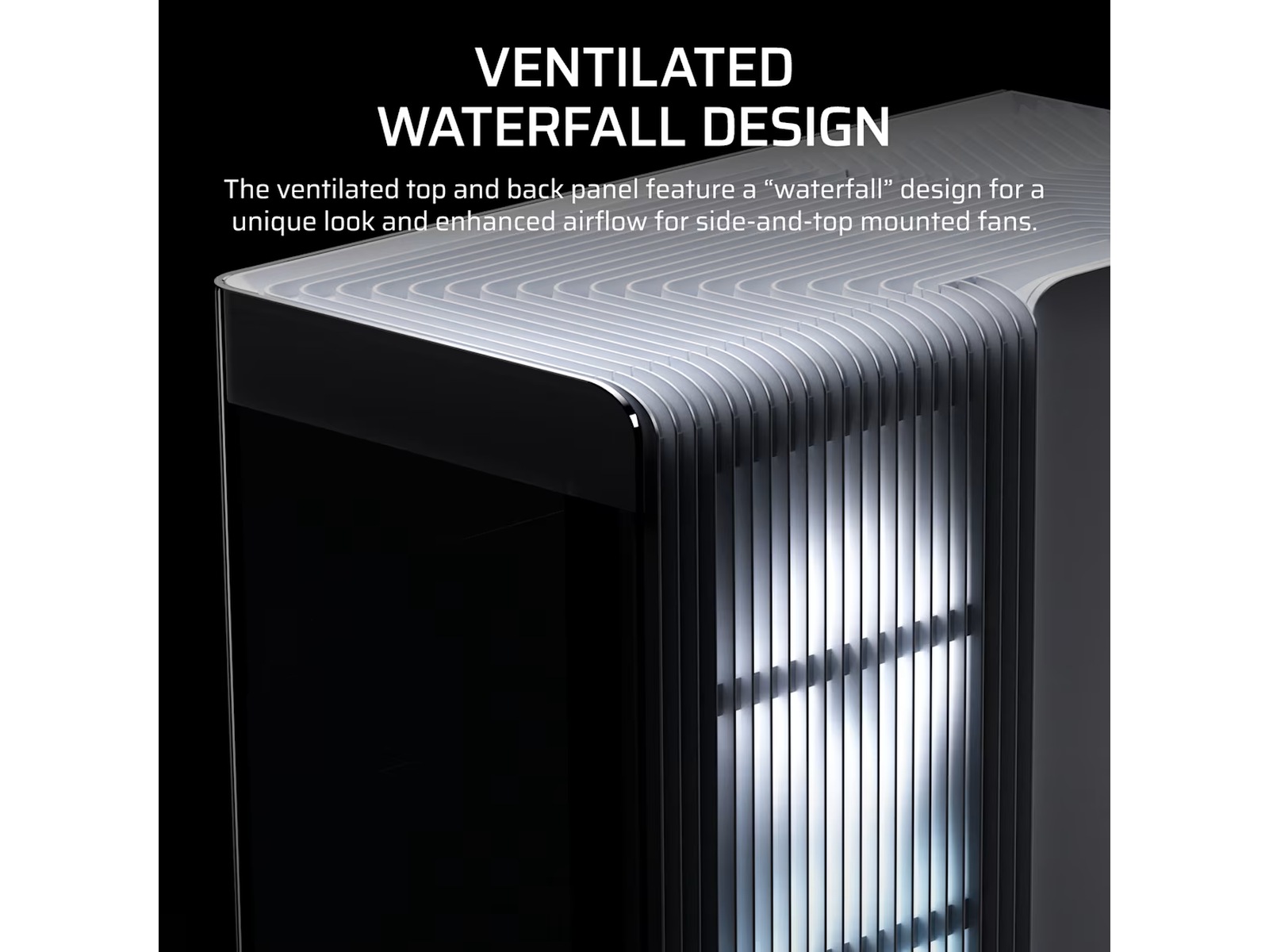 Corsair FRAME 4500X LX-R RGB Mid Tower (vit) Midi tower