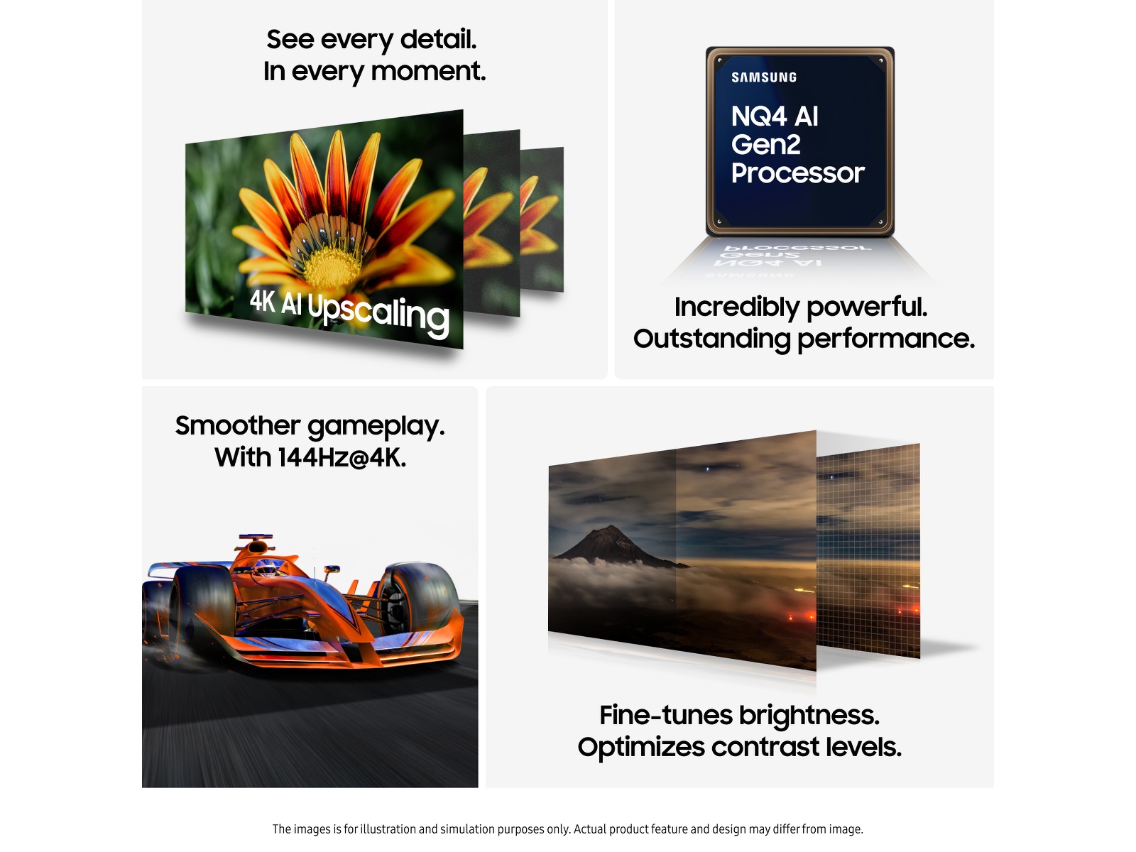 Samsung 75" QN73F Neo QLED 4K Mini LED Smart TV (2025) 70 - 79 tums TV