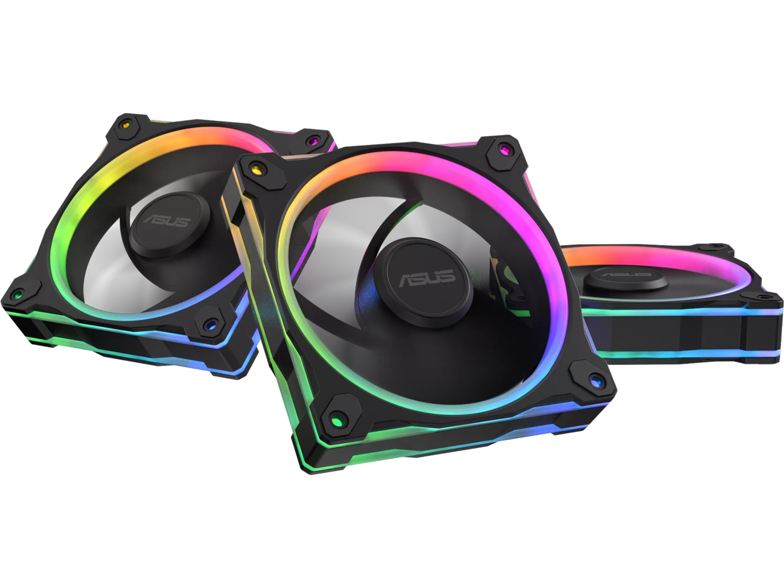 Asus Prime MR120 ARGB Fläkt Reverse 3pk (svart) Fläkt