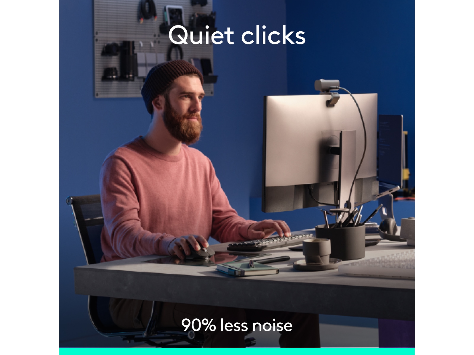 Logitech MX Master 3S Trådlös Mus Mus