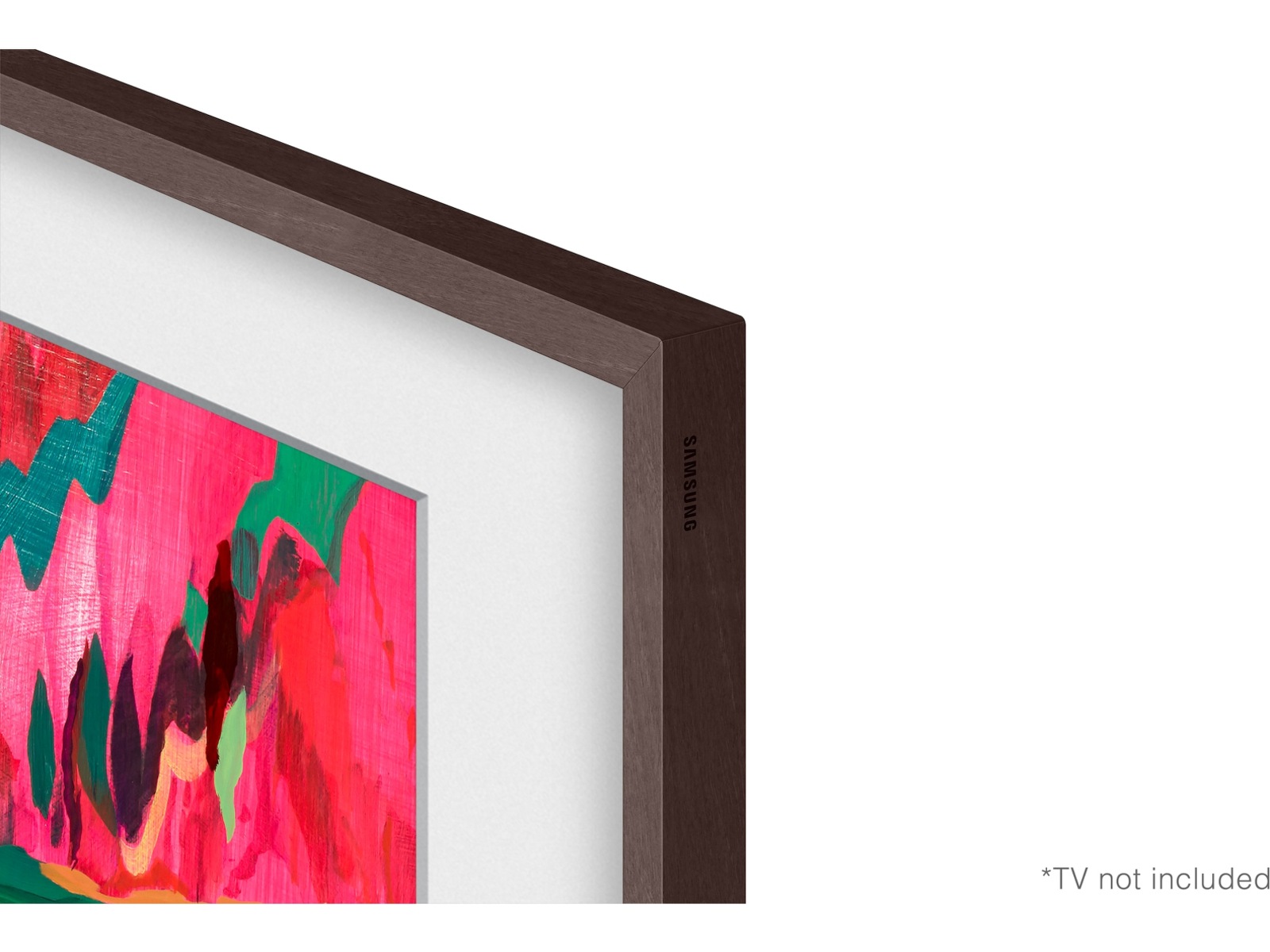 Samsung 85" ram till The Frame och The Frame Pro (2021-2025, Phantom Brown) TV-ram & tillbehör