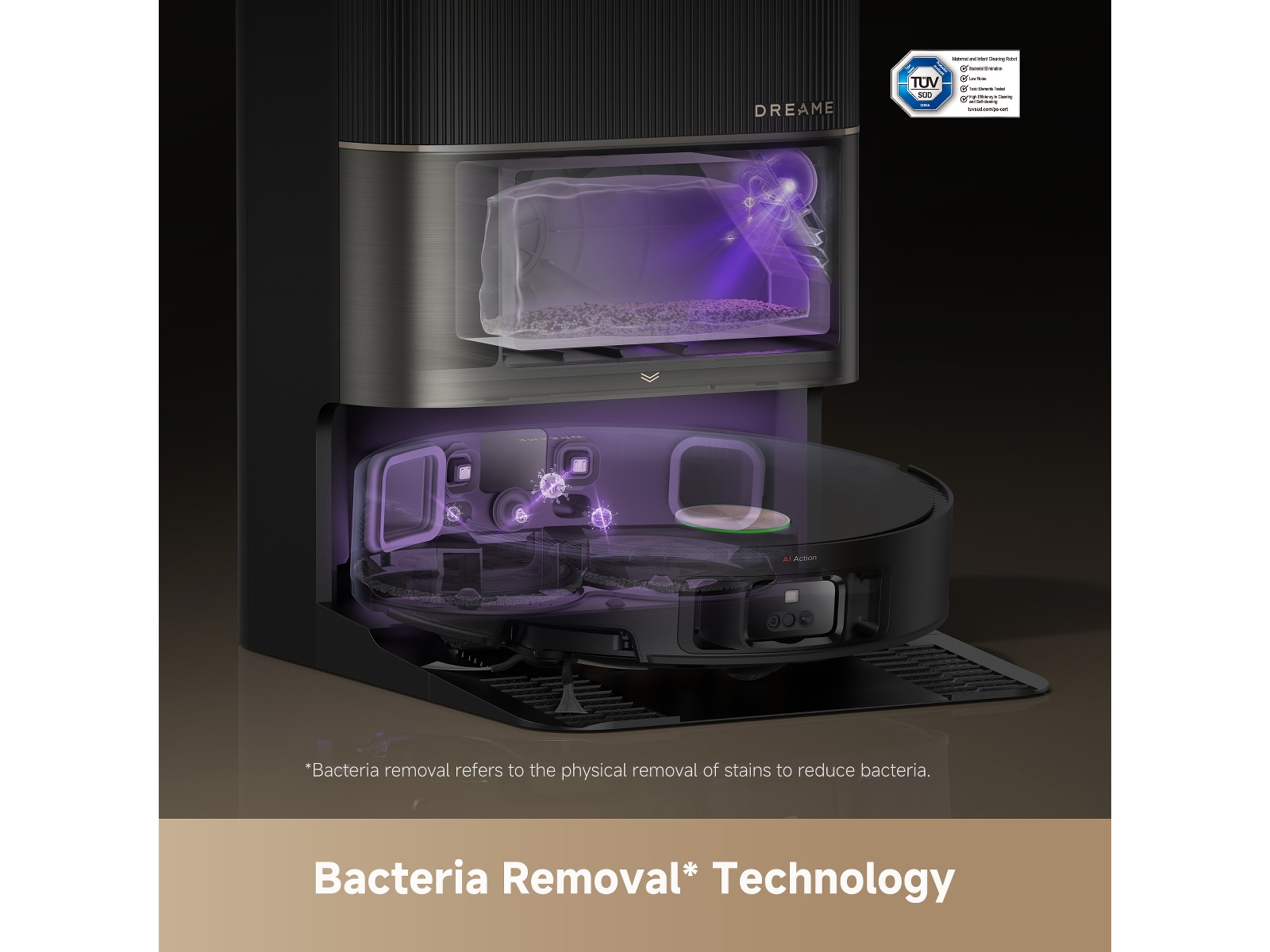 Dreame X50 Ultra Robotdammsugare (svart) Robotdammsugare