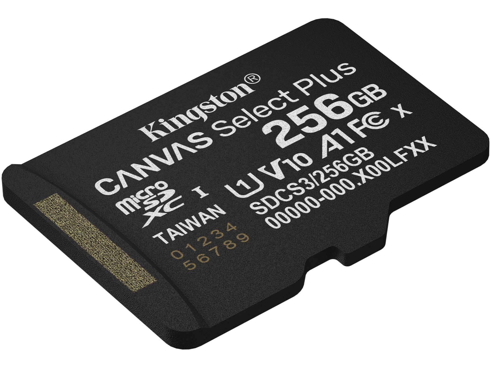 Kingston microSDXC Canvas Select Plus 256GB Minneskort