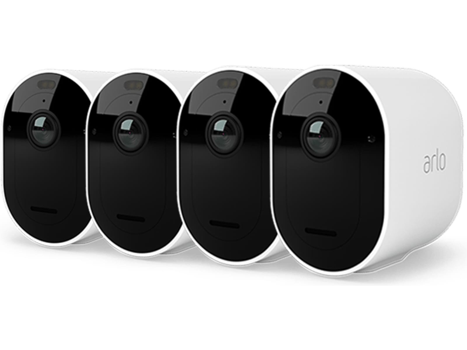Arlo Pro 5 2K övervakningskamera 4-pack (vit) -B-Grade Demo hem & hushåll