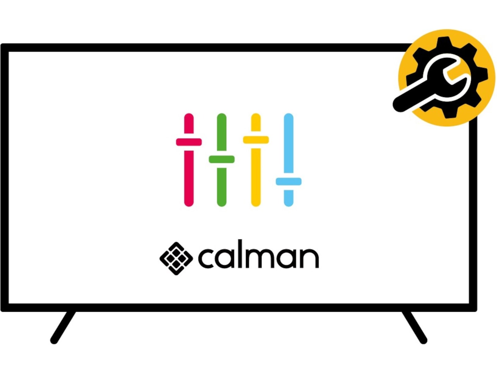 Bildkalibrering av TV TV-ram & tillbehör