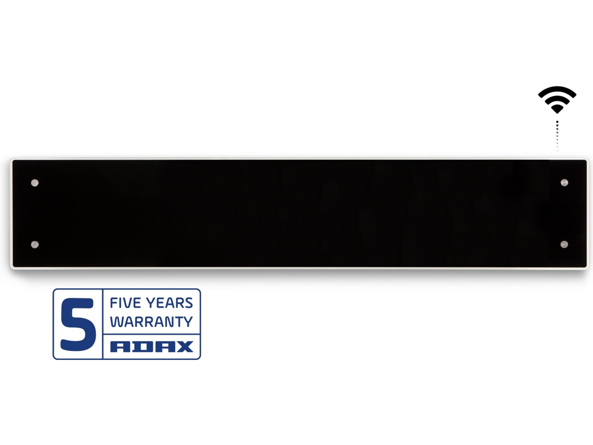 Adax Clea L WiFi Glas Panelelement 800W (svart) Panelelement