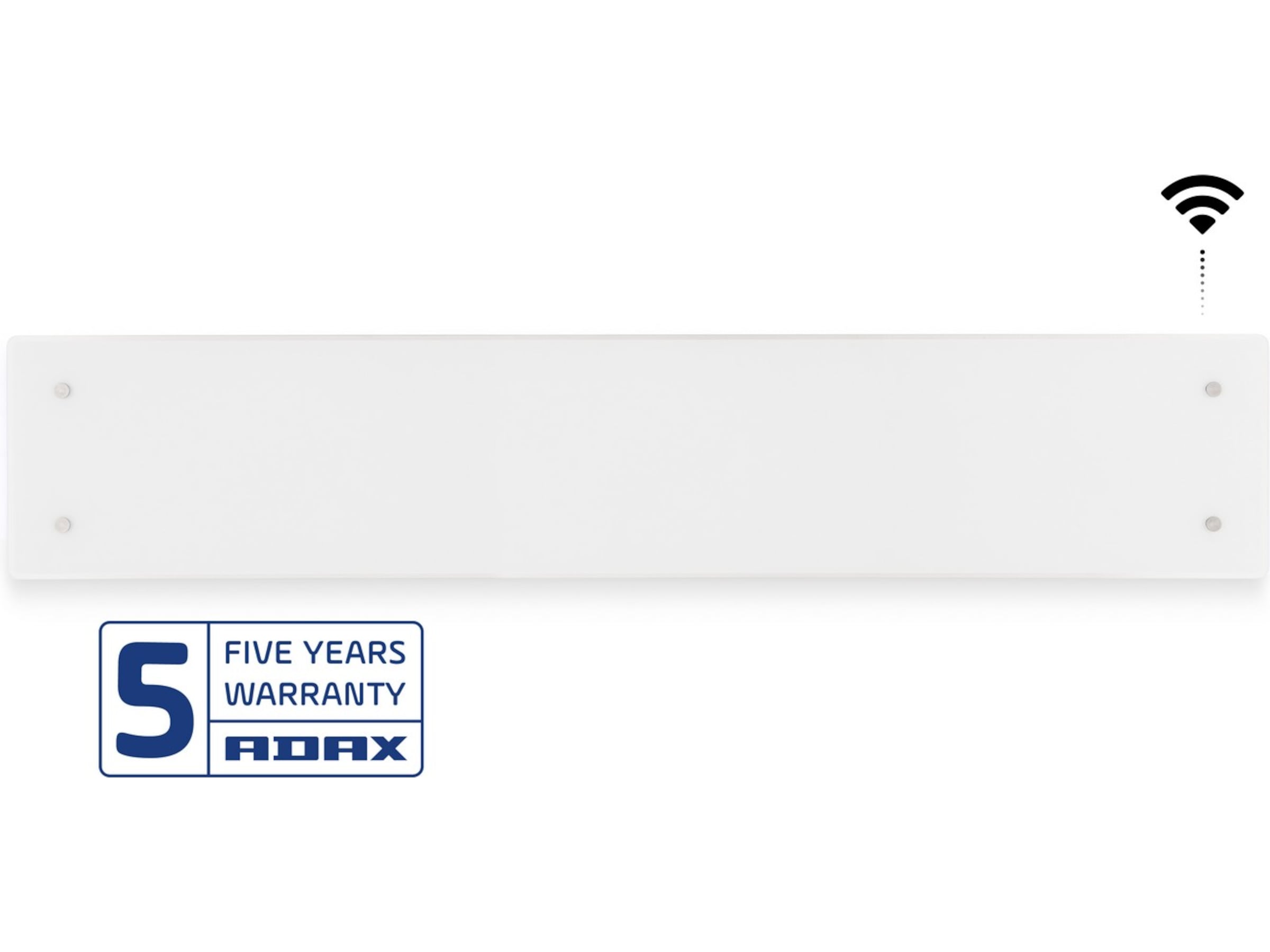 Adax Clea L WiFi Glas Panelelement 600W (vit) Panelelement