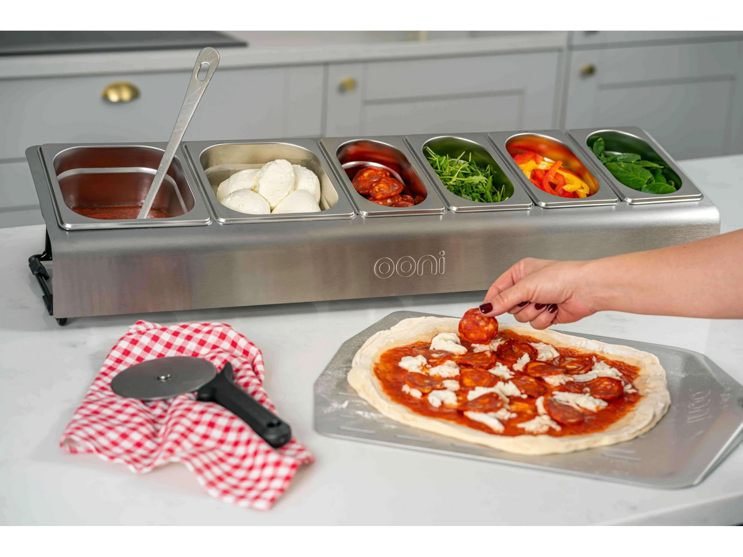 Ooni pizzatoppingstation Tillbehör till pizzaugnar