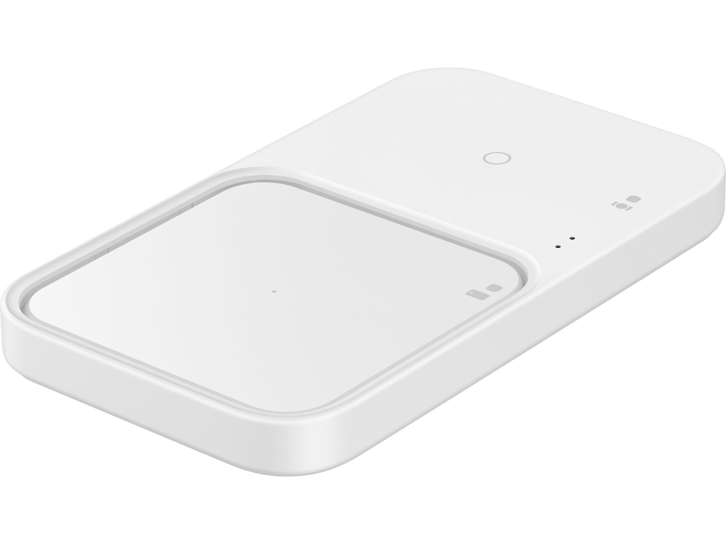 Samsung Trådlös laddare Duo utan kabel (vit) Trådlös laddare