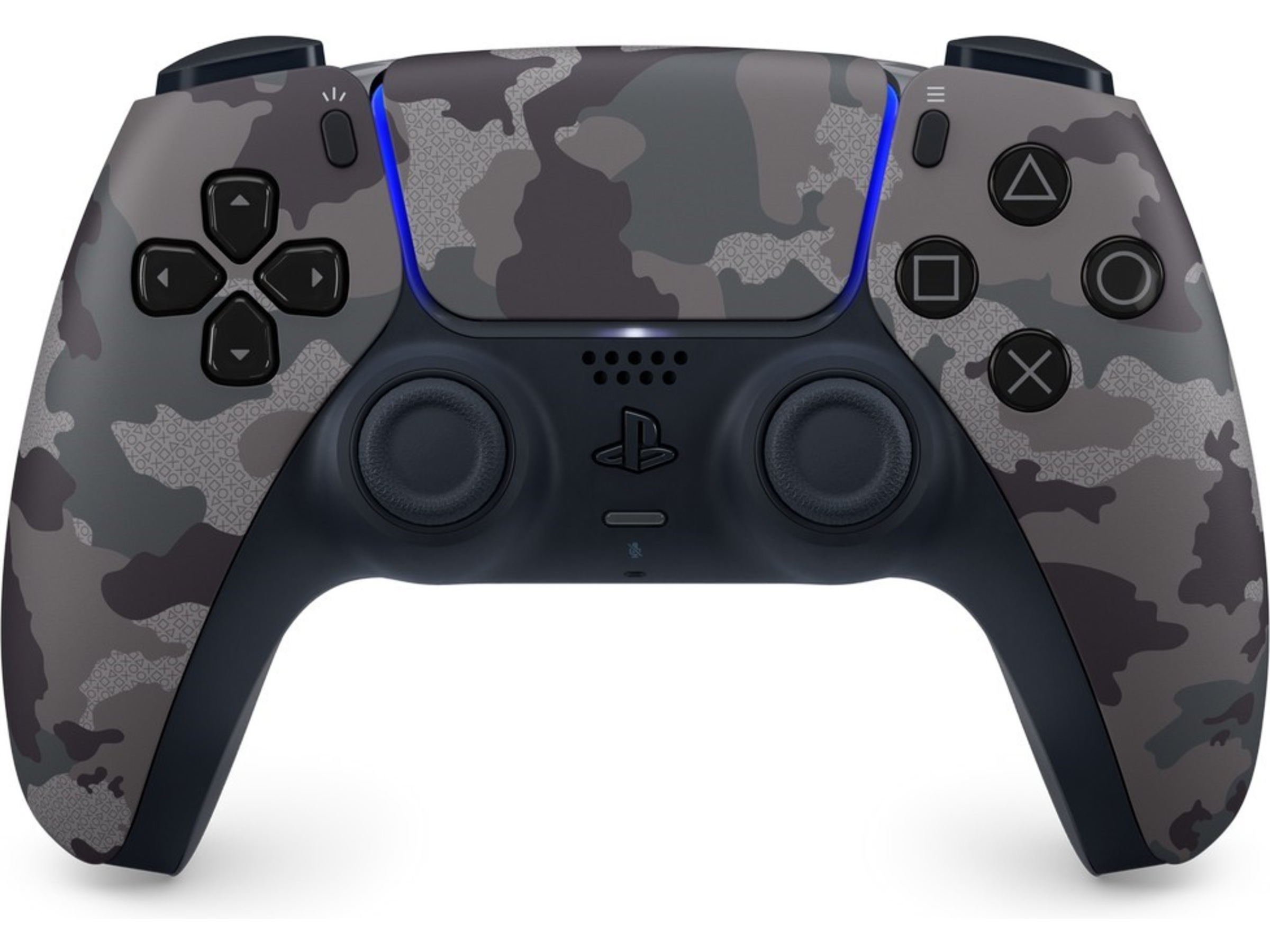 PlayStation 5 DualSense Kontroller (Grey Camo) Tillbehör till PS5