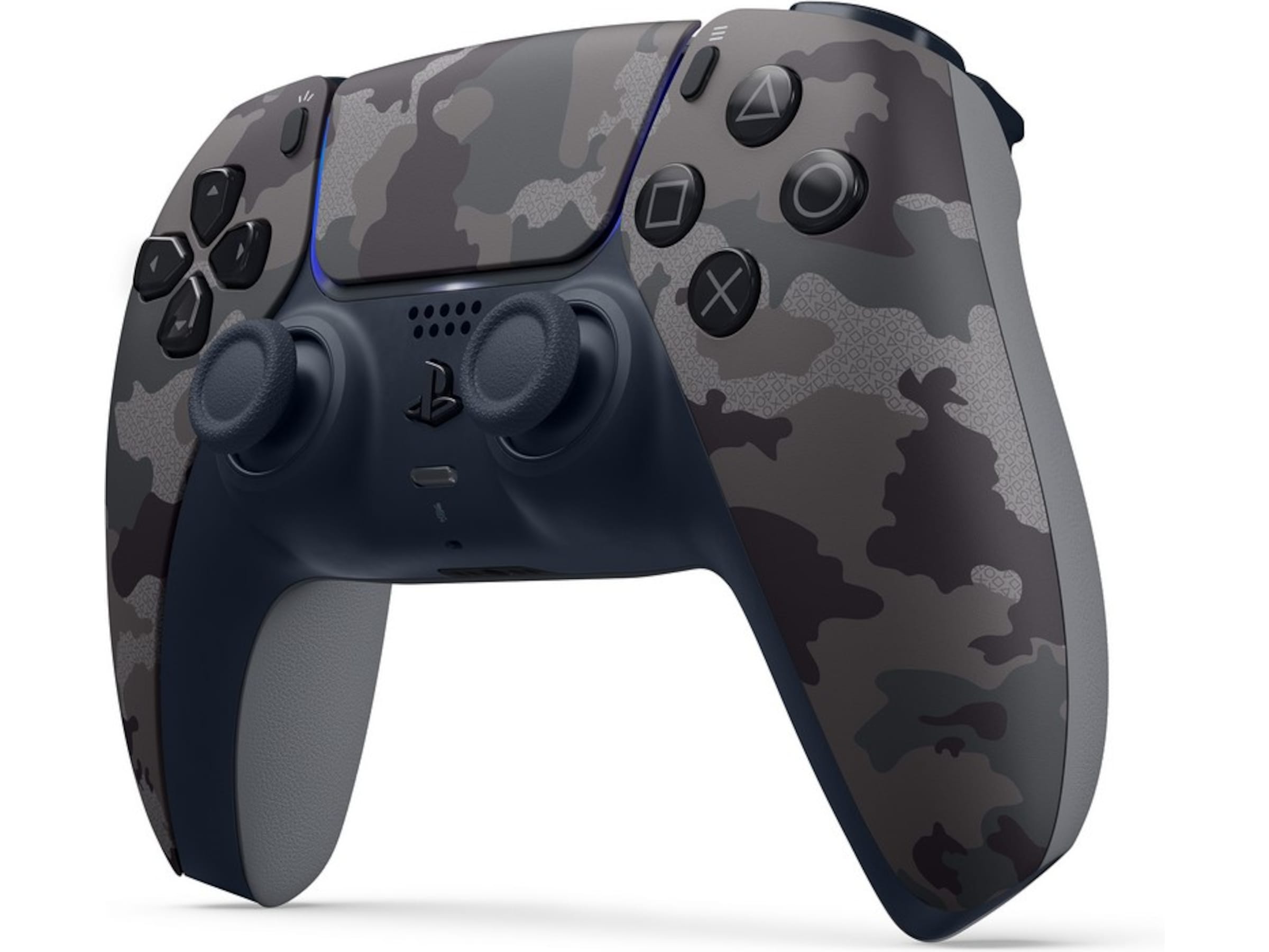 PlayStation 5 DualSense Kontroller (Grey Camo) Tillbehör till PS5