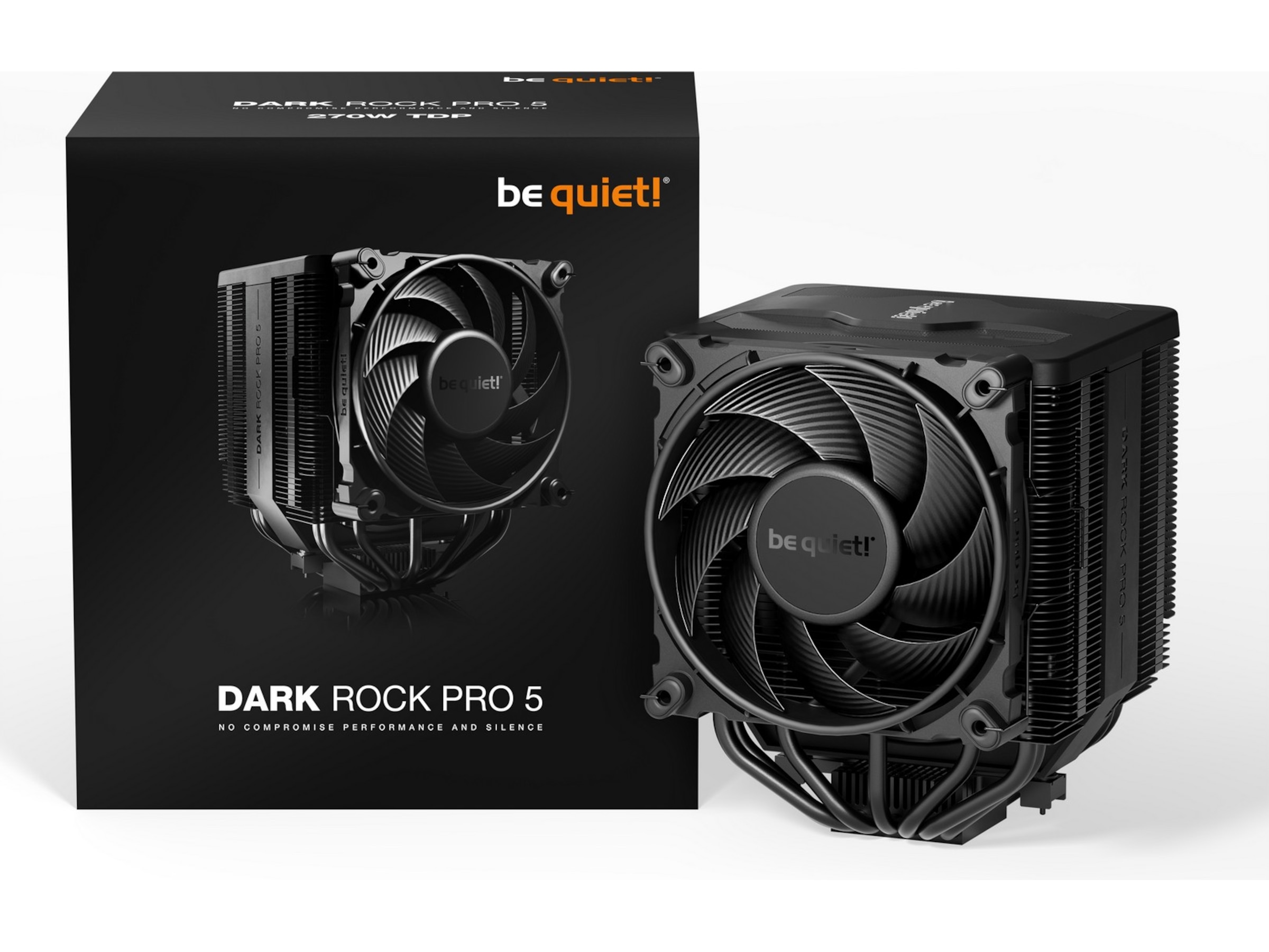 be quiet! Dark Rock Pro 5 CPU Kylare (svart) CPU - Luftkylning