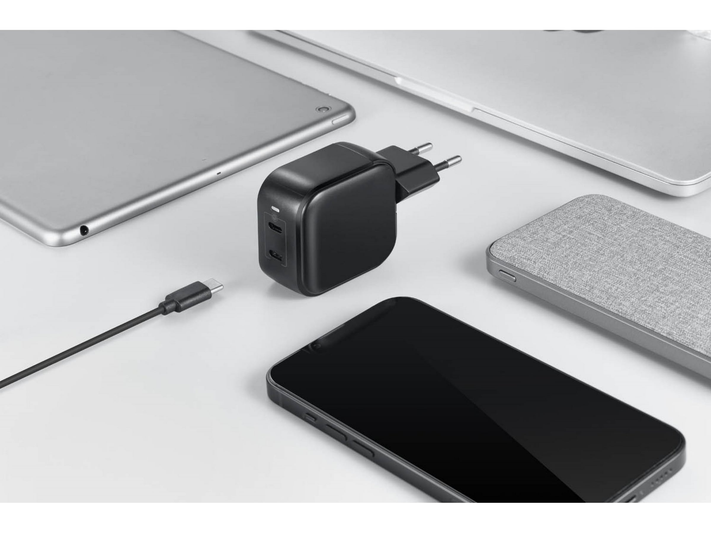 Andersson 45W GaN väggladdare (svart) Mobilladdare