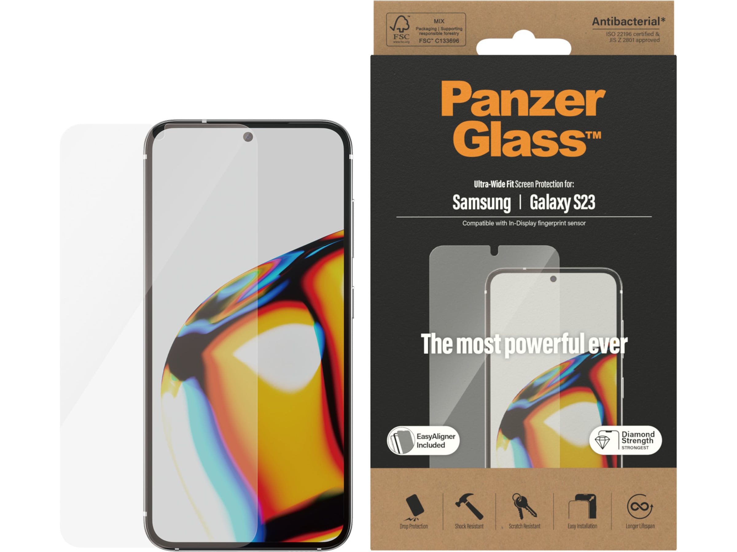 Panzerglass Galaxy S23 Skärmskydd Skärmskydd