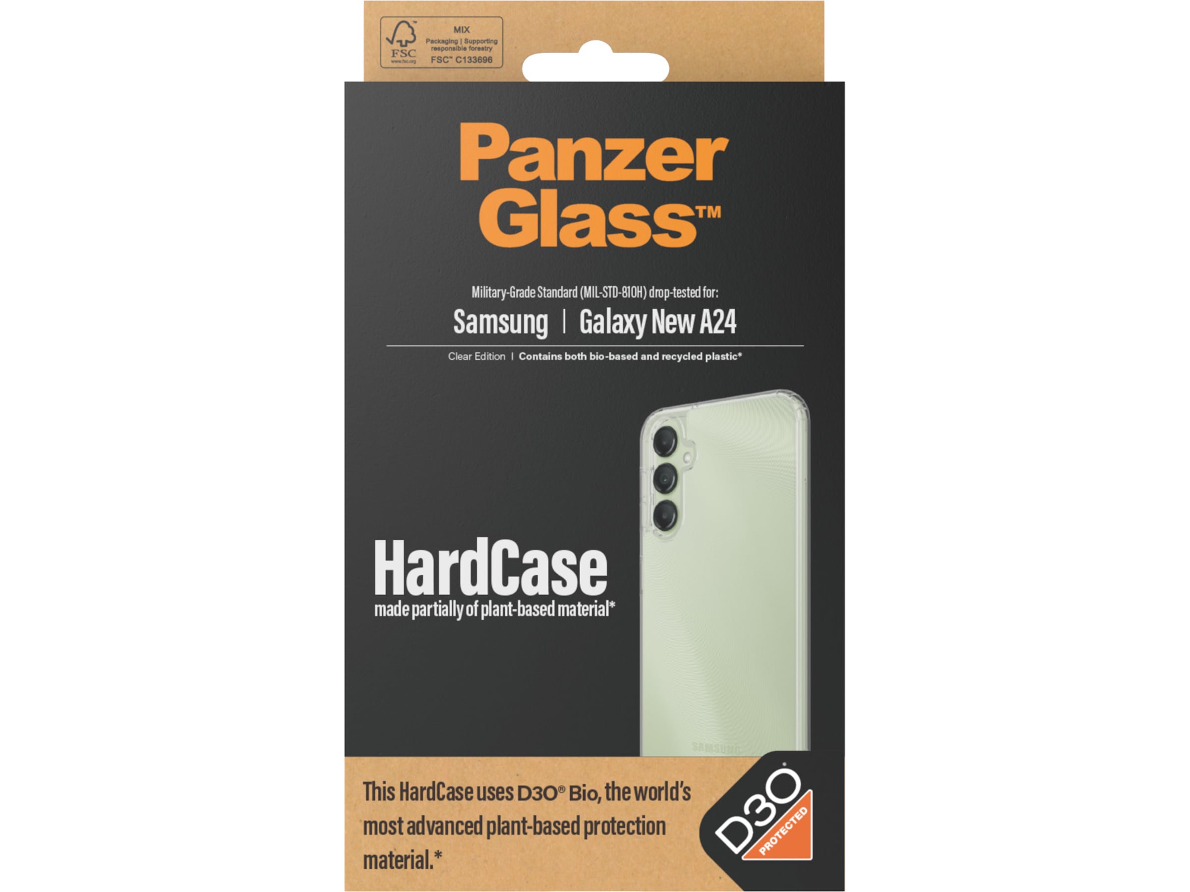 PanzerGlass Galaxy A25 5G D3O HardCase skal (transparent) Skydd