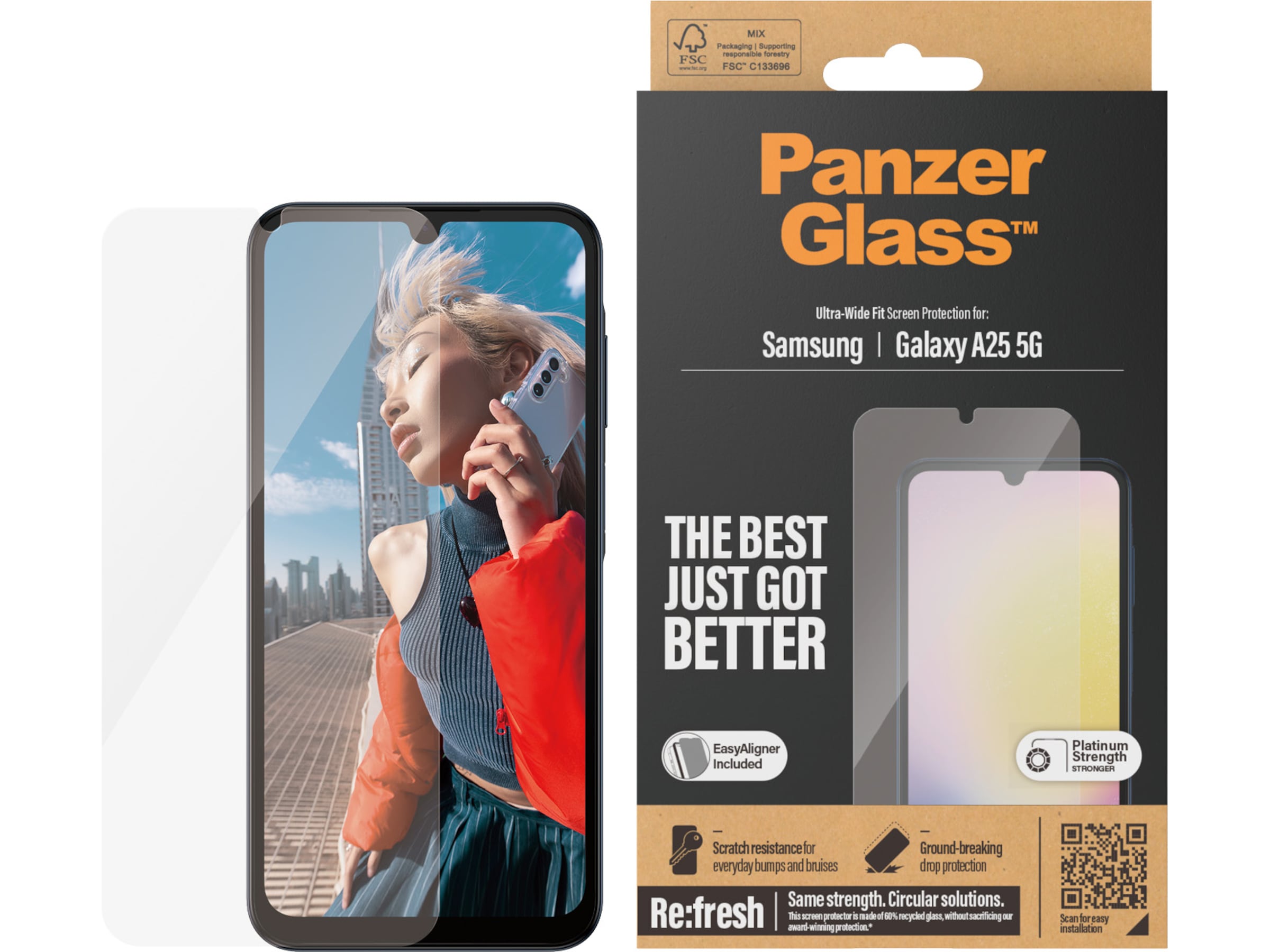 PanzerGlass Galaxy A25 5G Skärmskydd Skärmskydd