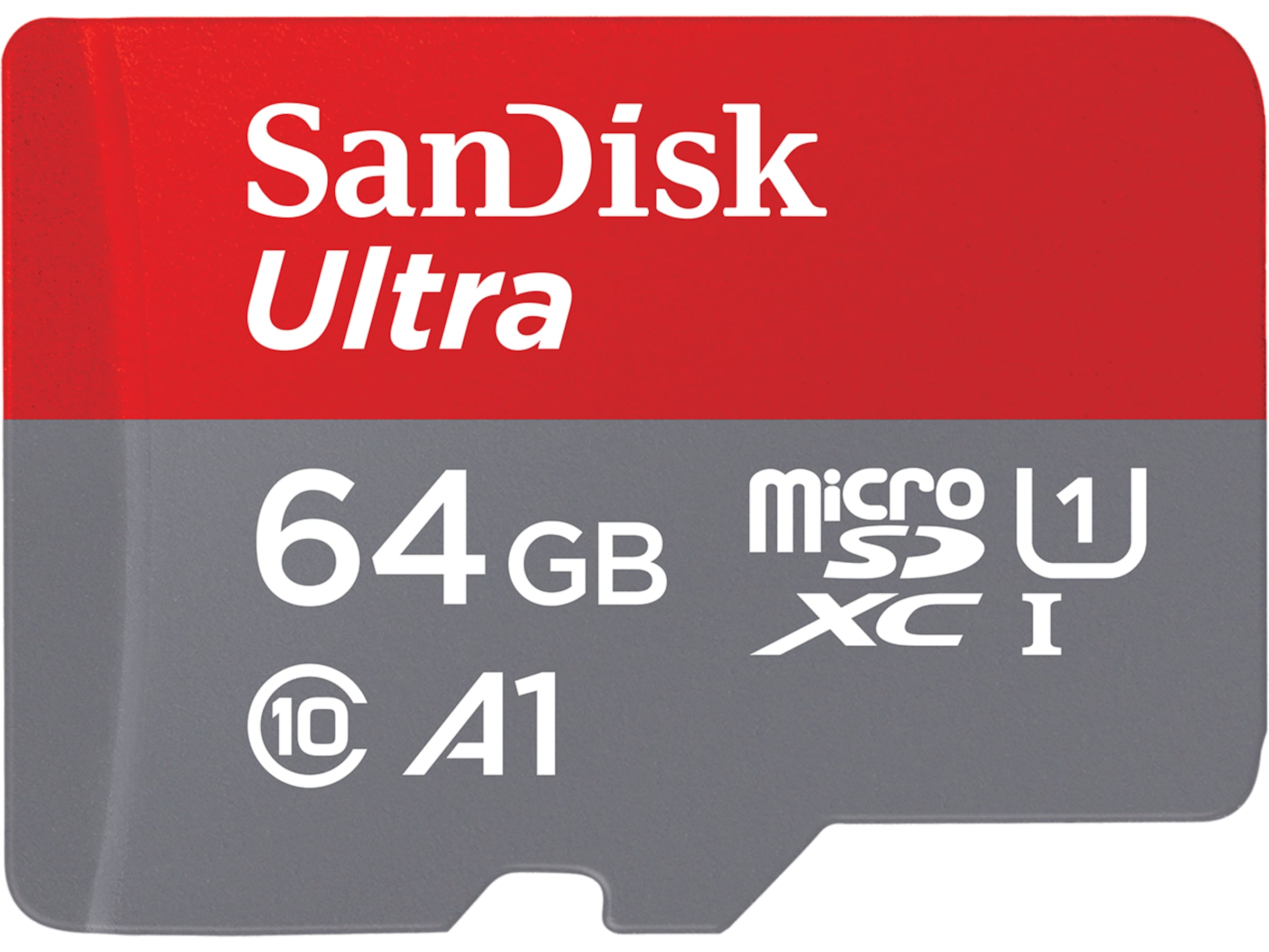 SanDisk Ultra microSDXC 64GB + SD Adapter Minneskort